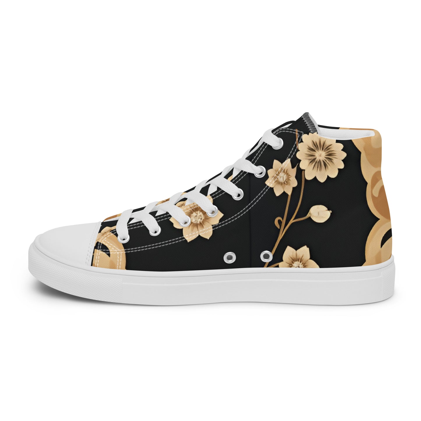 Men’s high top canvas shoes