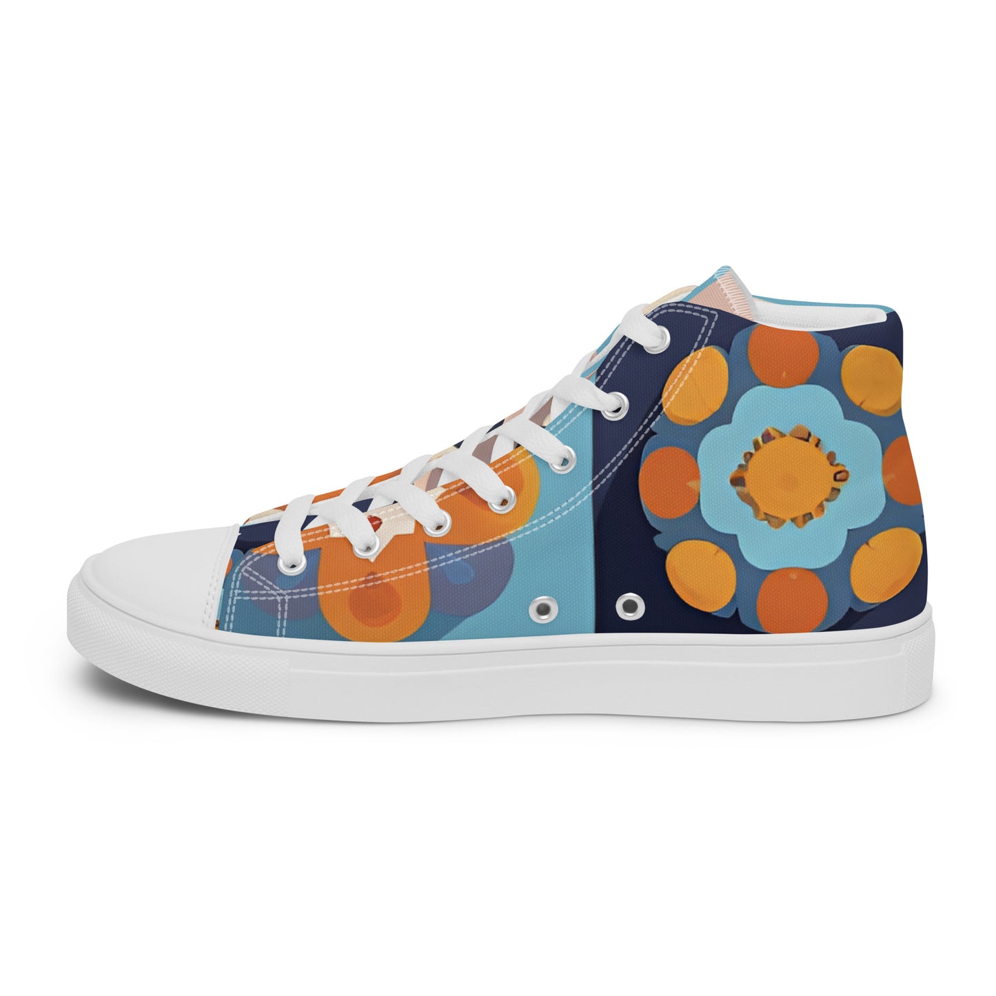 Men’s high top canvas shoes