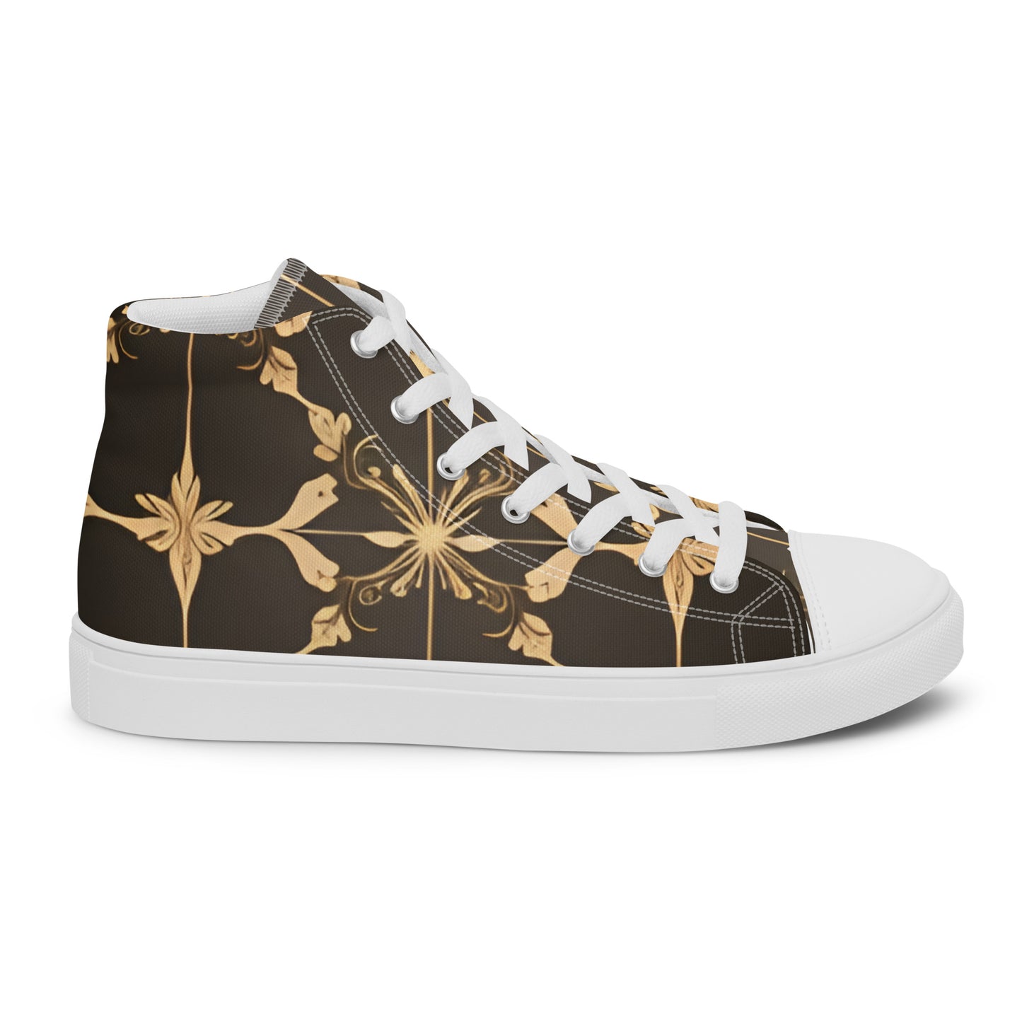 Men’s high top canvas shoes