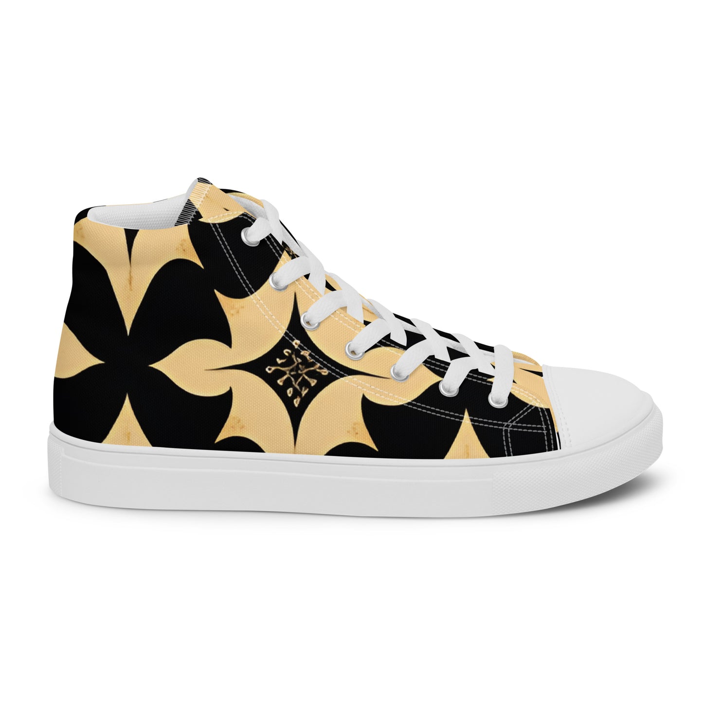 Men’s high top canvas shoes