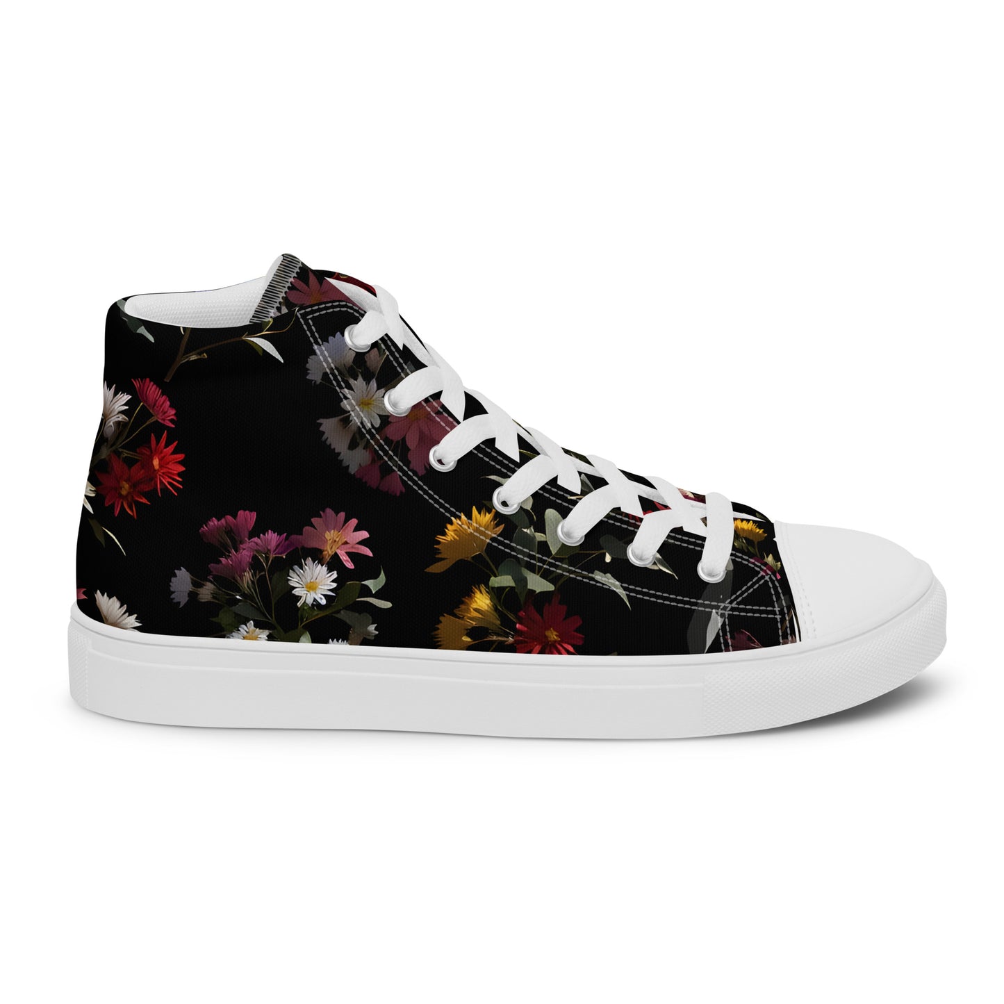 Men’s high top canvas shoes