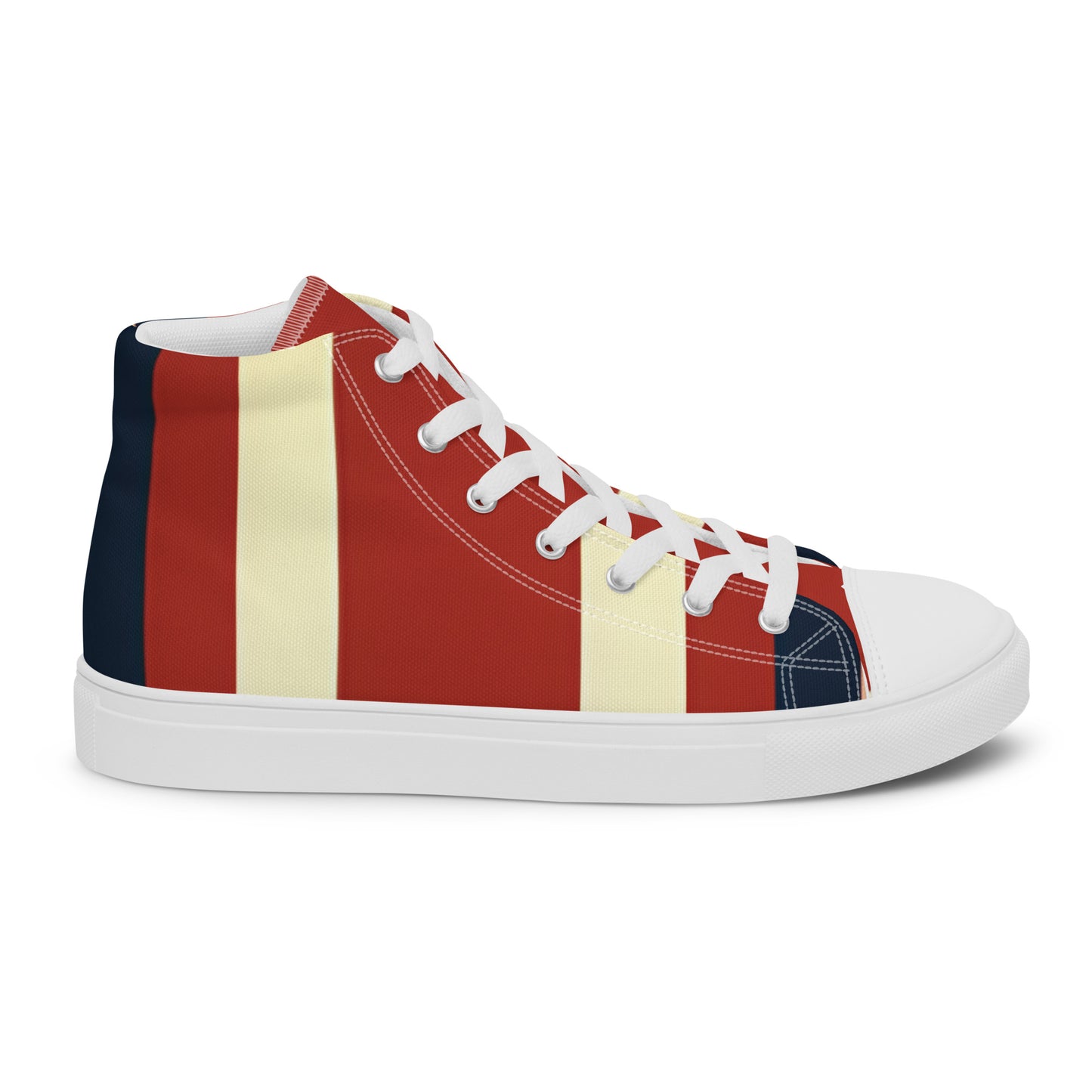 Men’s high top canvas shoes