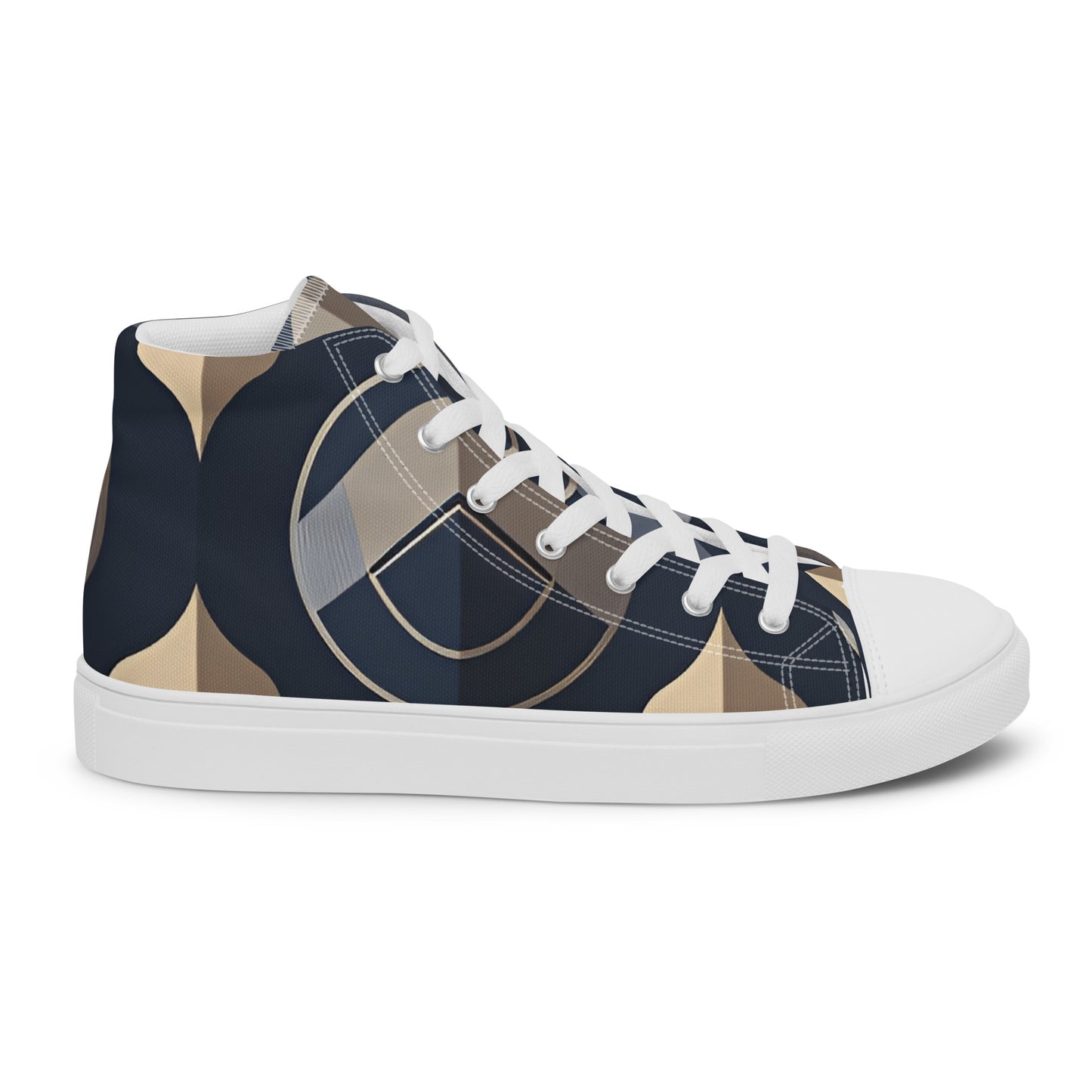 Men’s high top canvas shoes