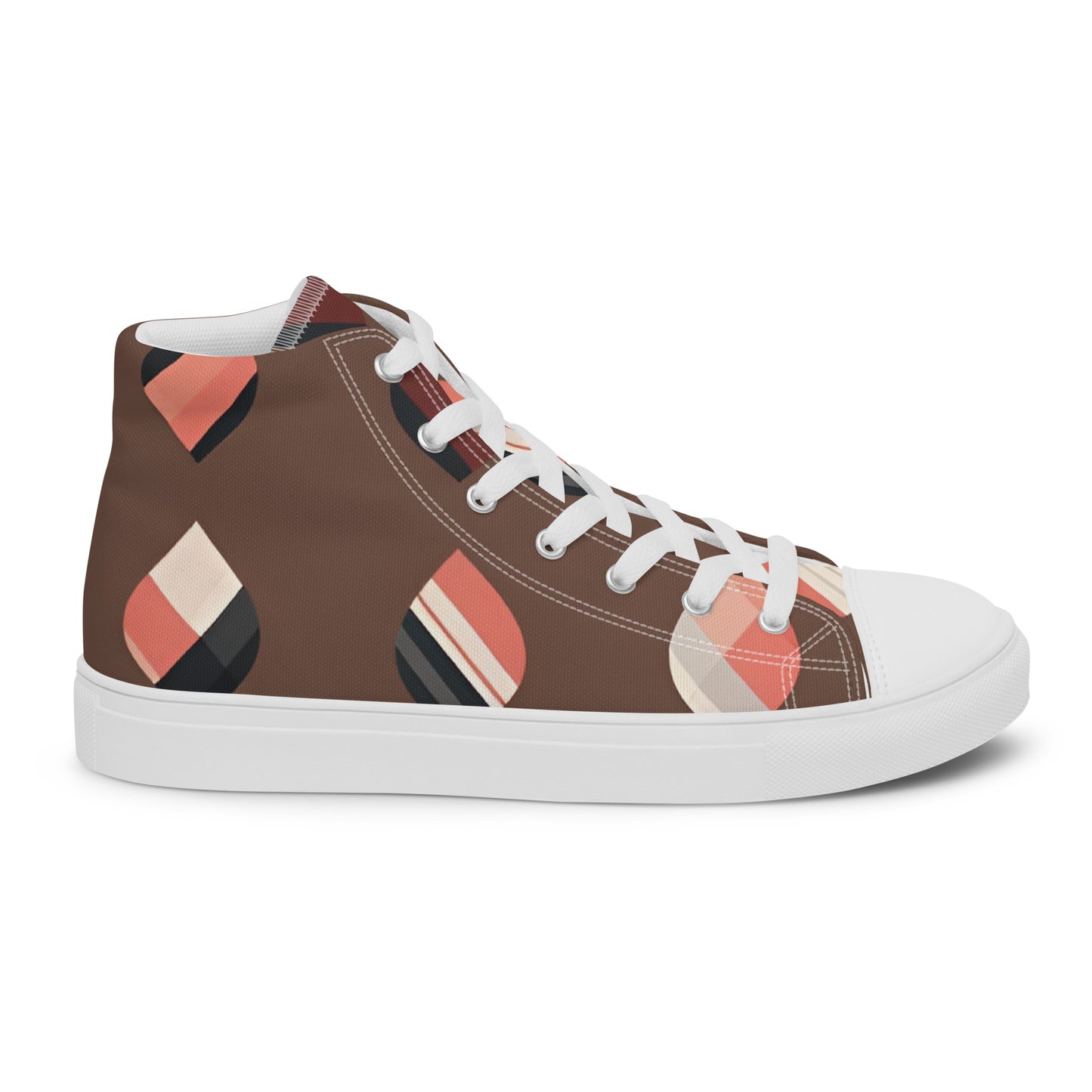 Men’s high top canvas shoes