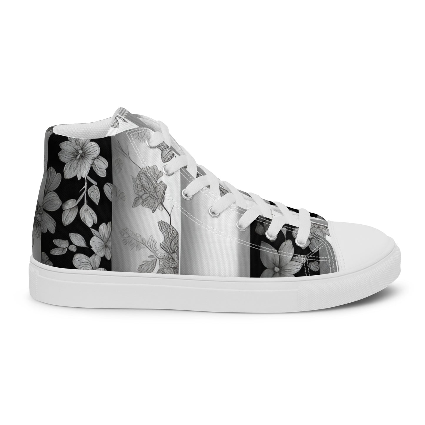 Men’s high top canvas shoes