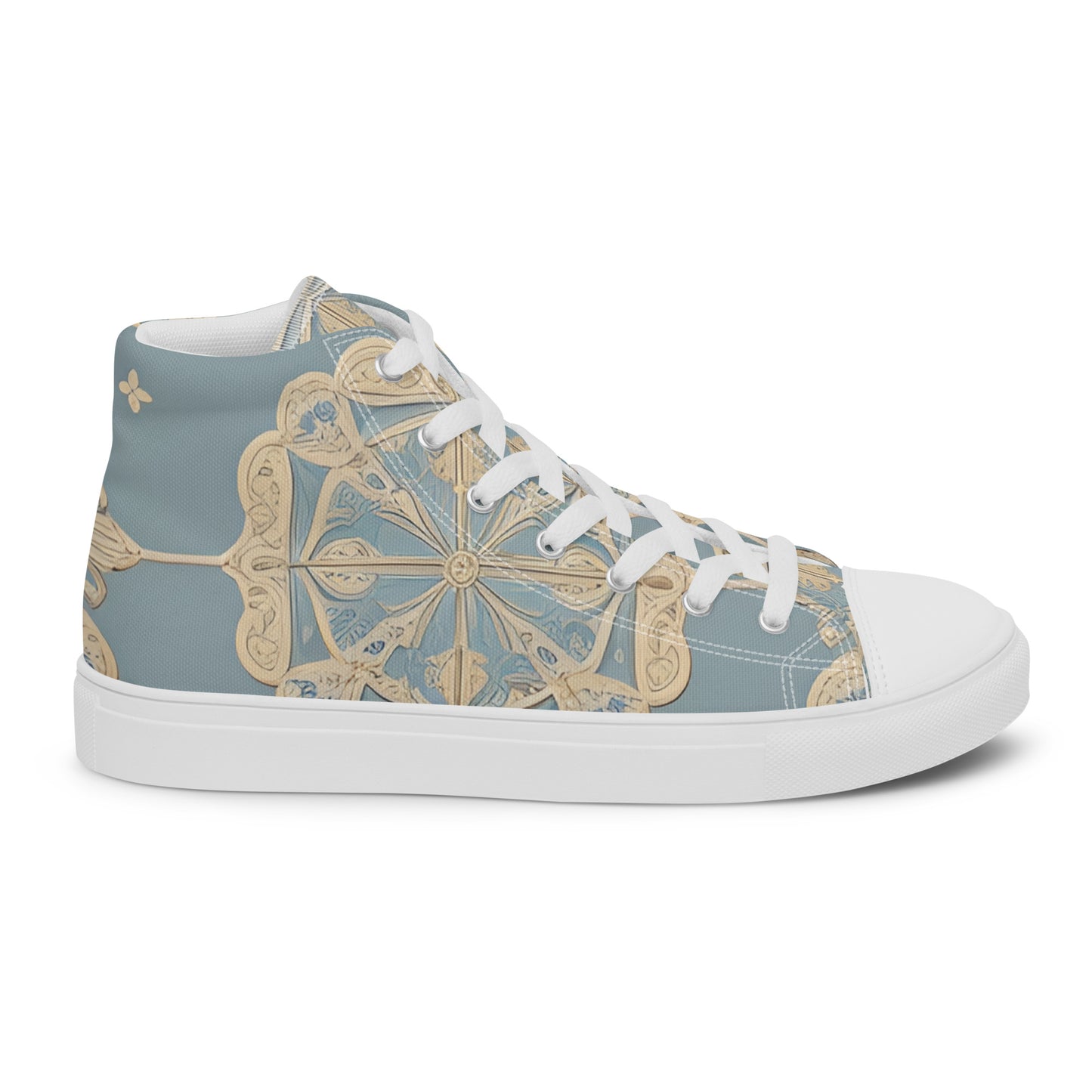 Men’s high top canvas shoes