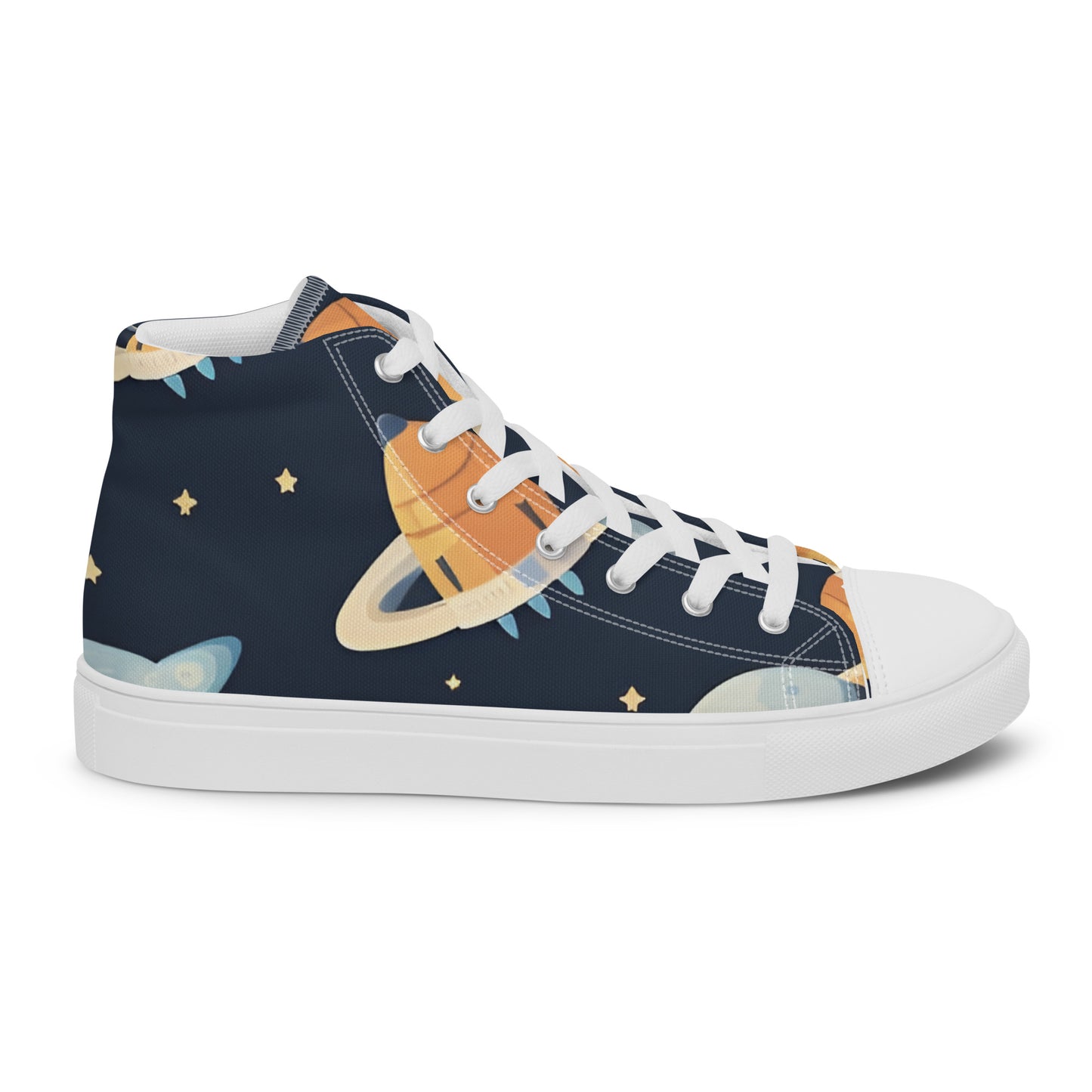 Men’s high top canvas shoes