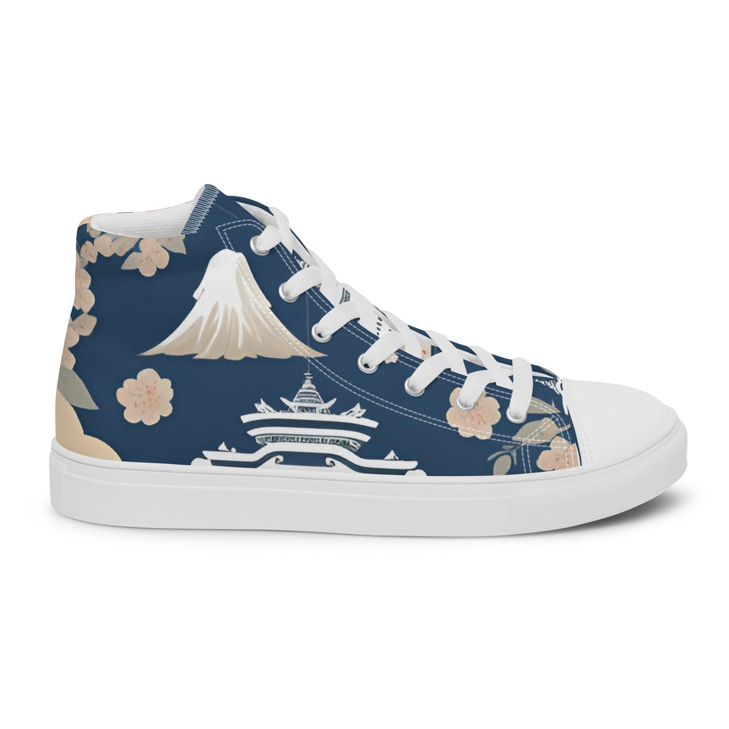 Men’s high top canvas shoes