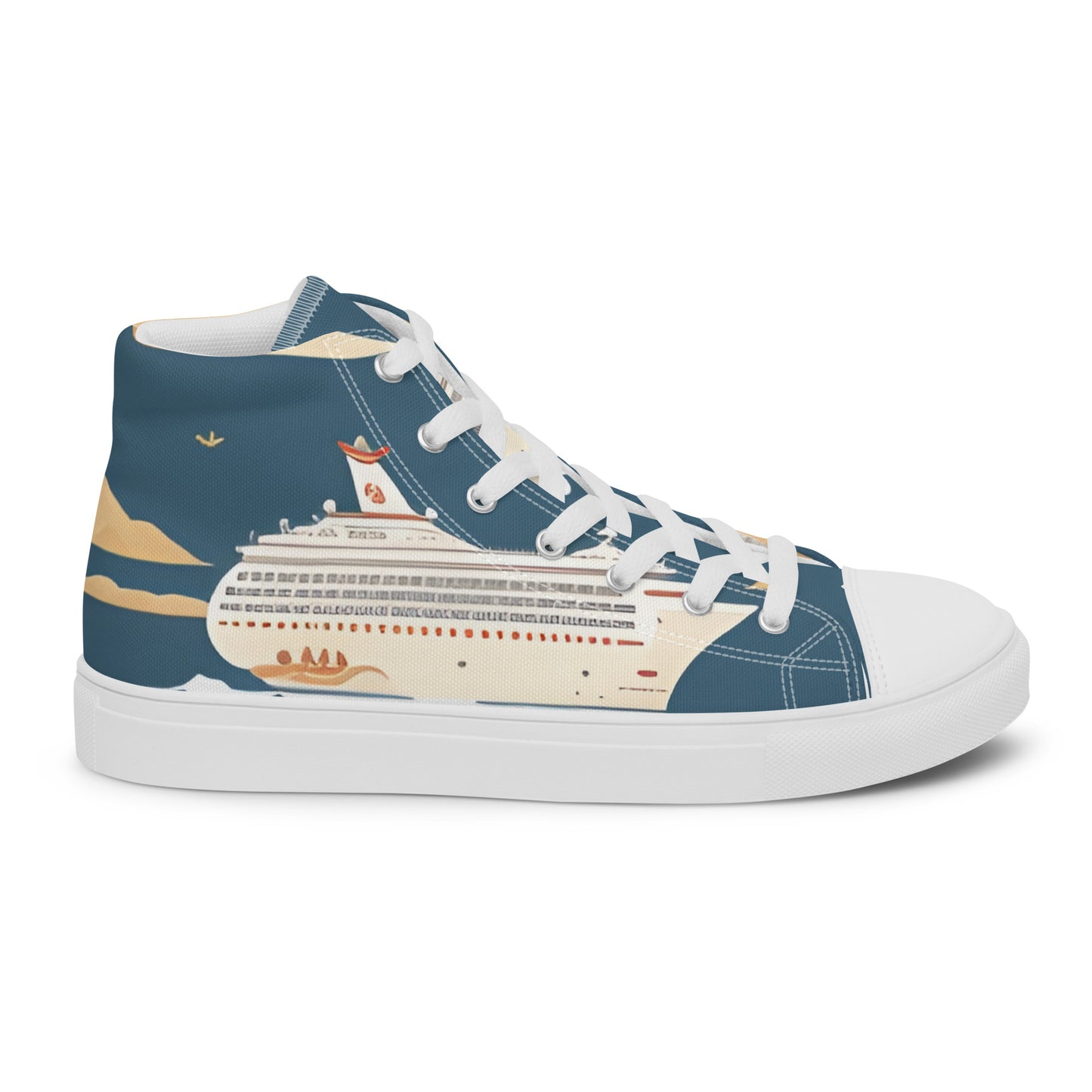 Men’s high top canvas shoes