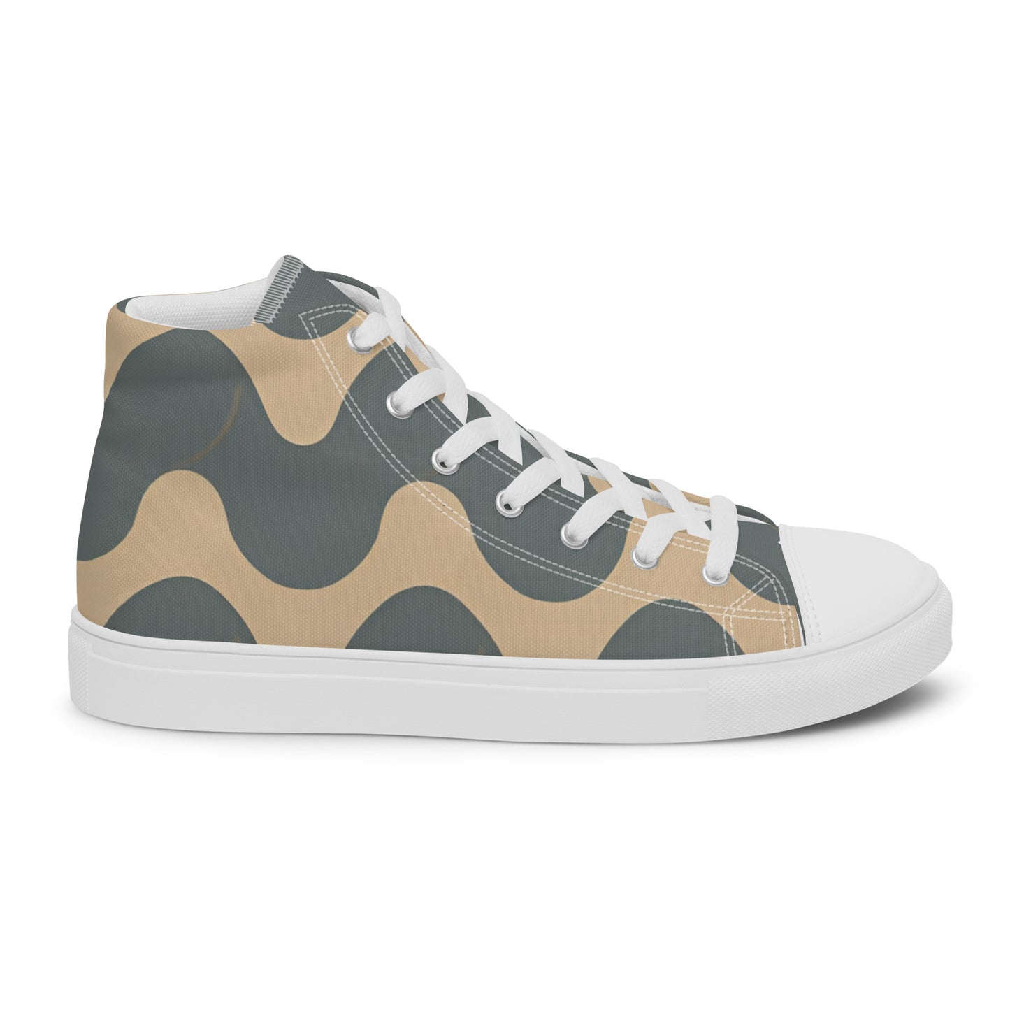 Men’s high top canvas shoes