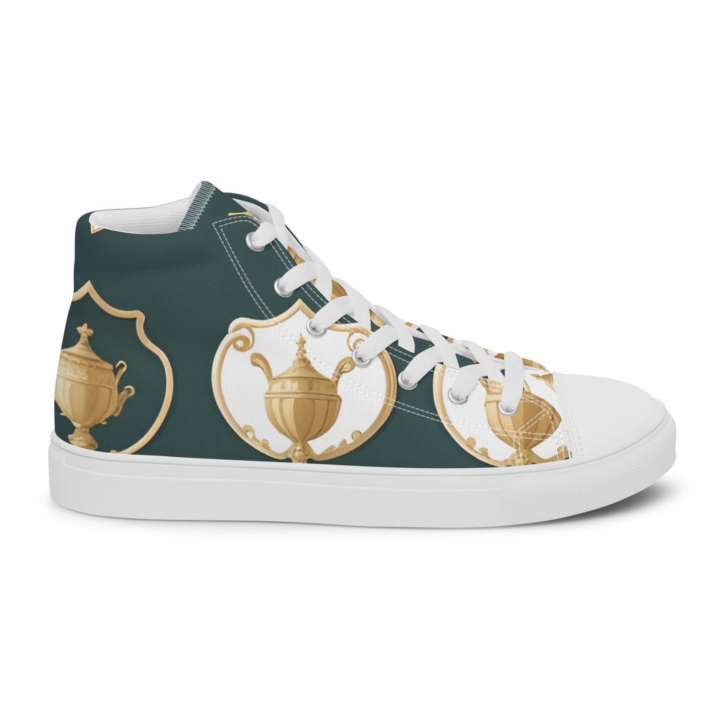 Men’s high top canvas shoes