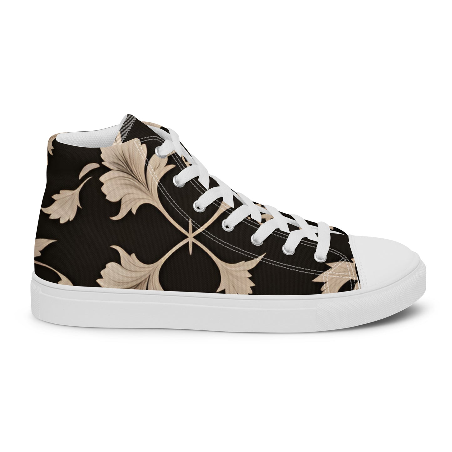 Men’s high top canvas shoes