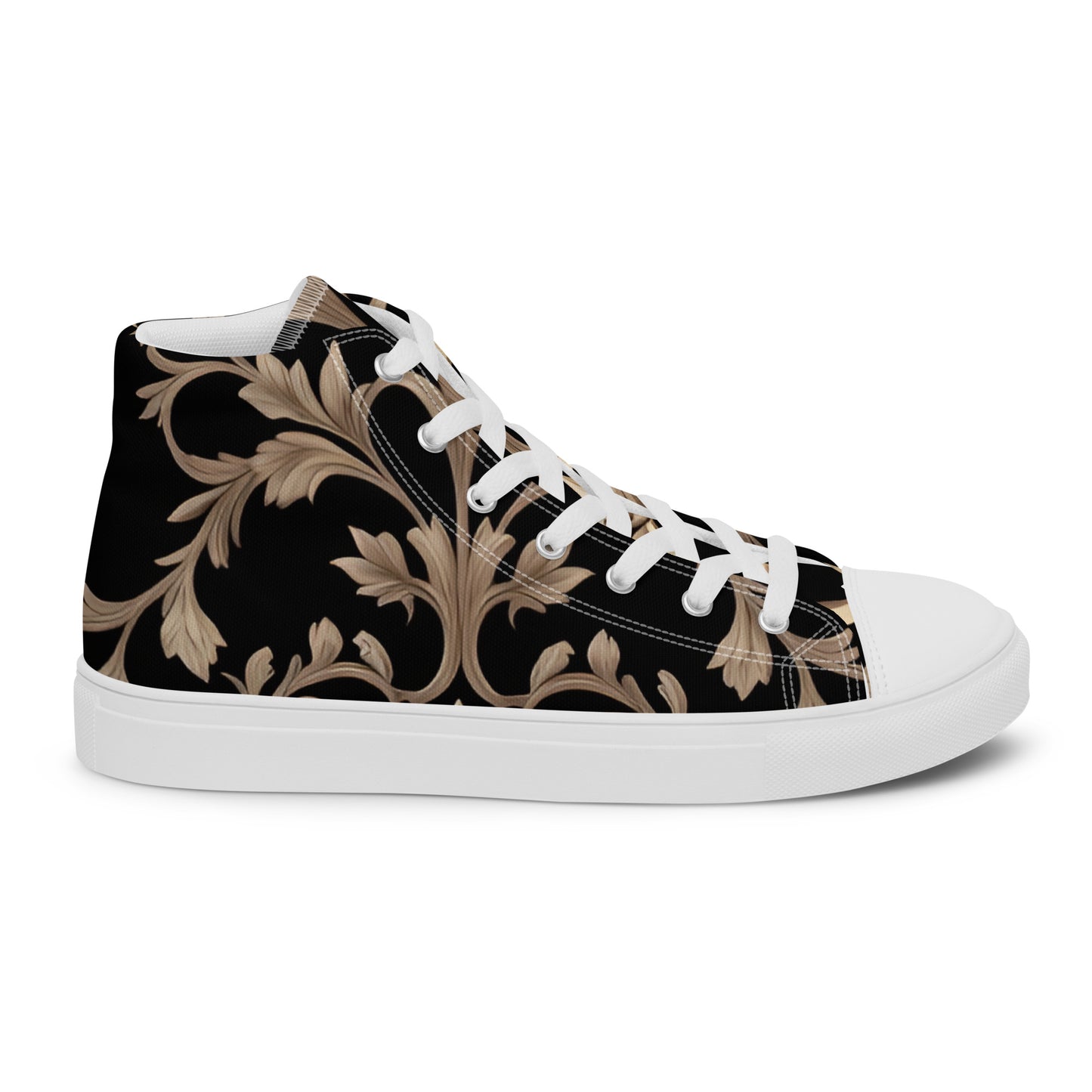 Men’s high top canvas shoes