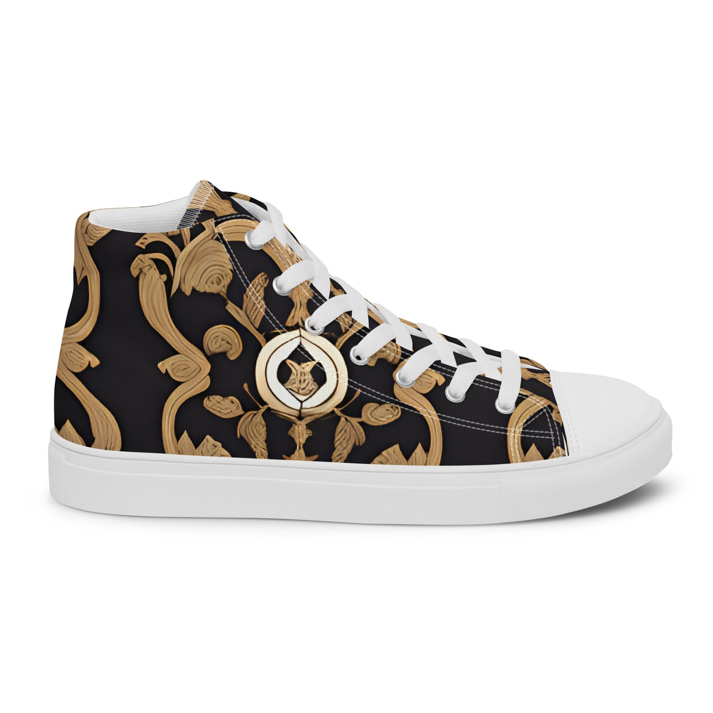 Men’s high top canvas shoes