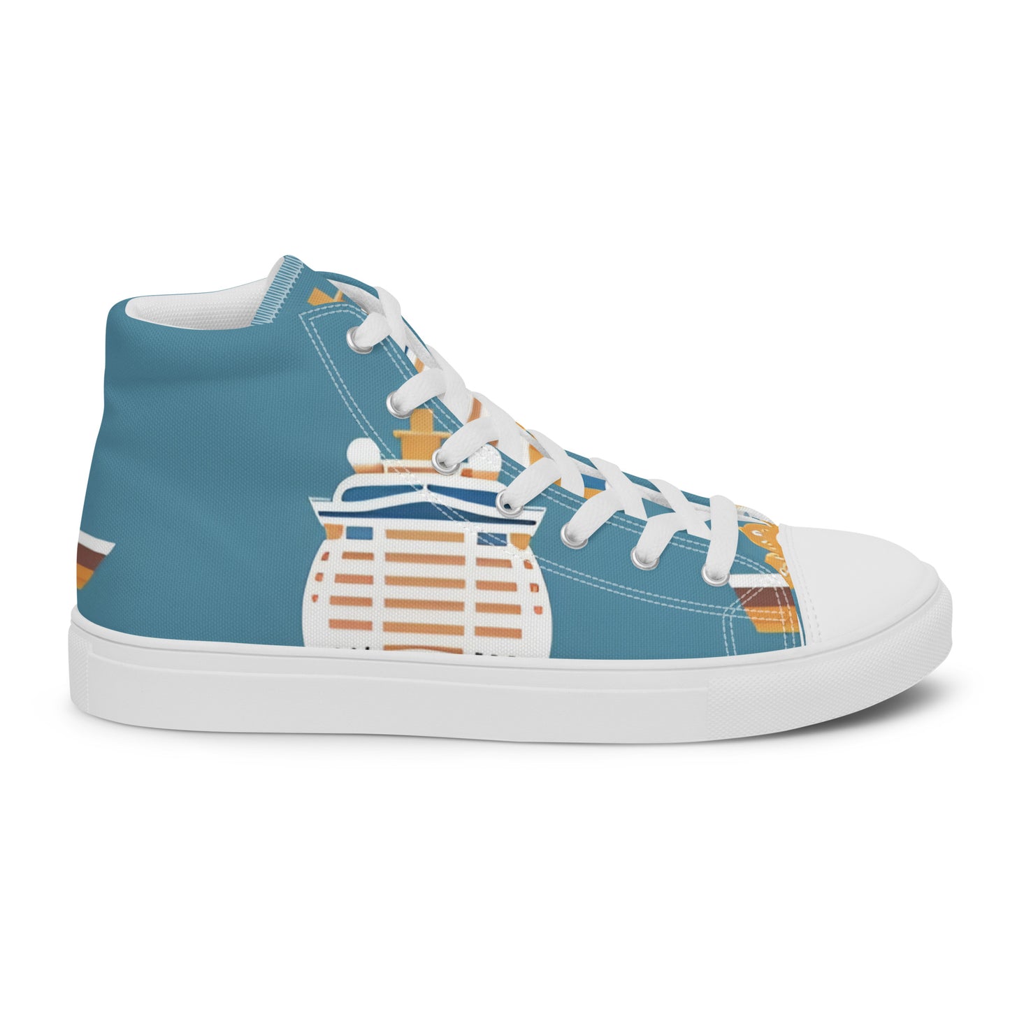 Men’s high top canvas shoes