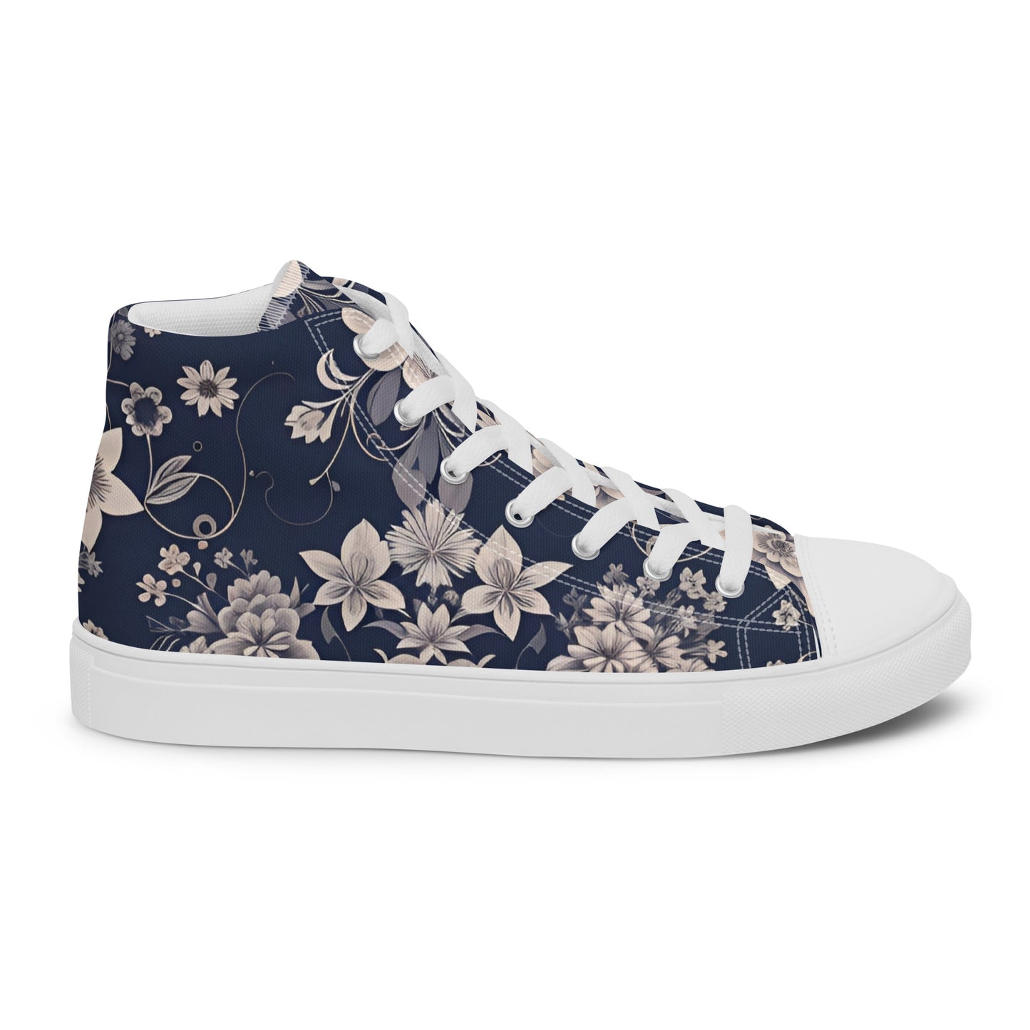 Men’s high top canvas shoes