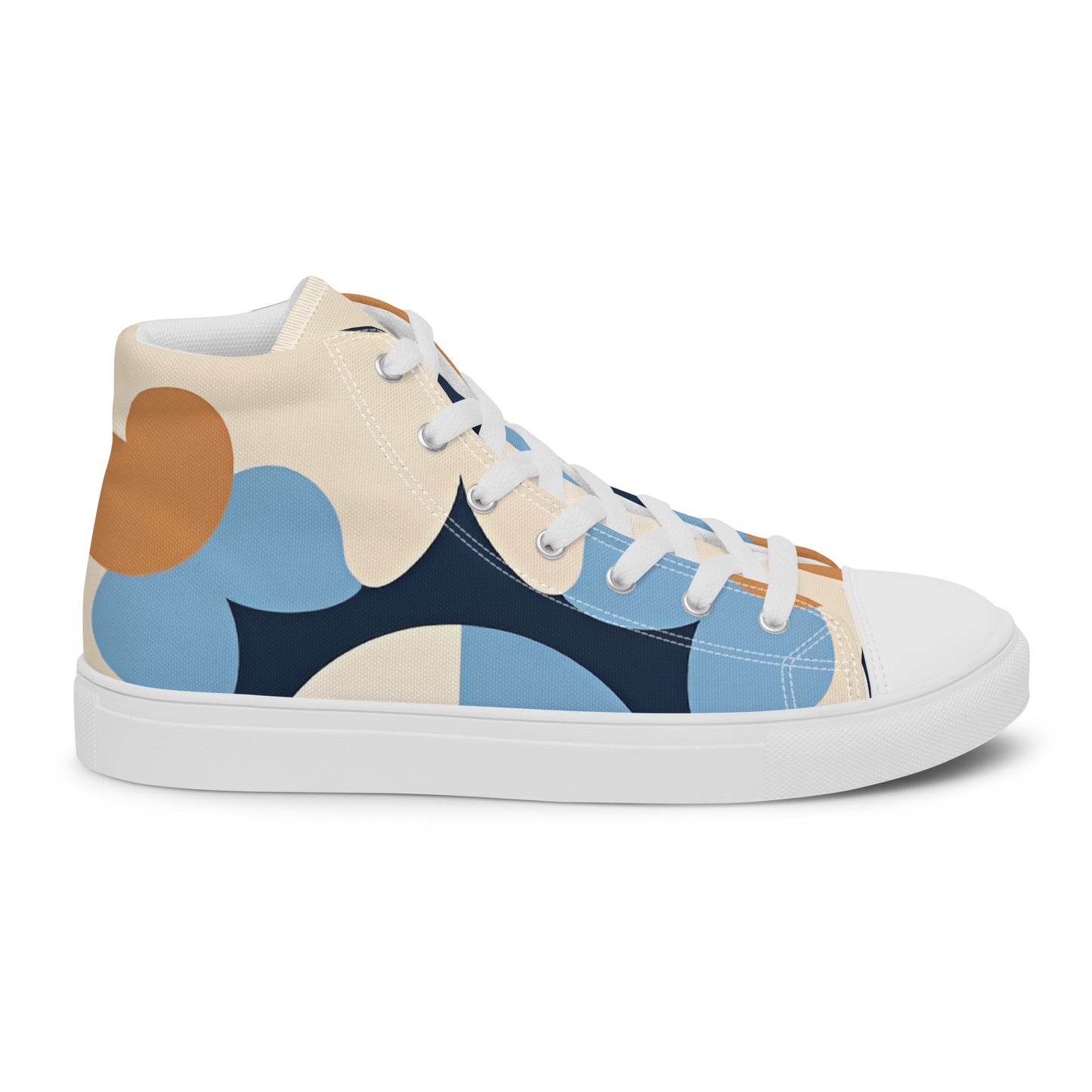 Men’s high top canvas shoes