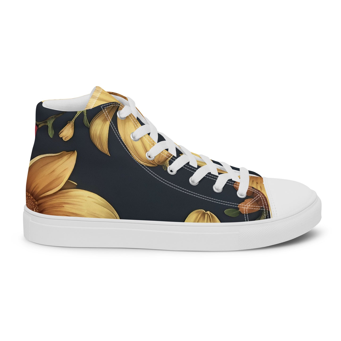 Men’s high top canvas shoes