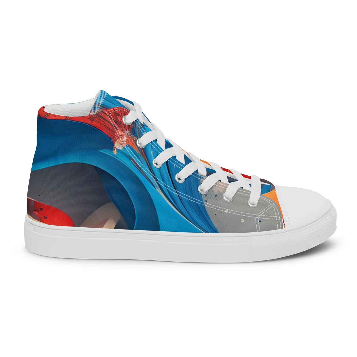 Men’s high top canvas shoes