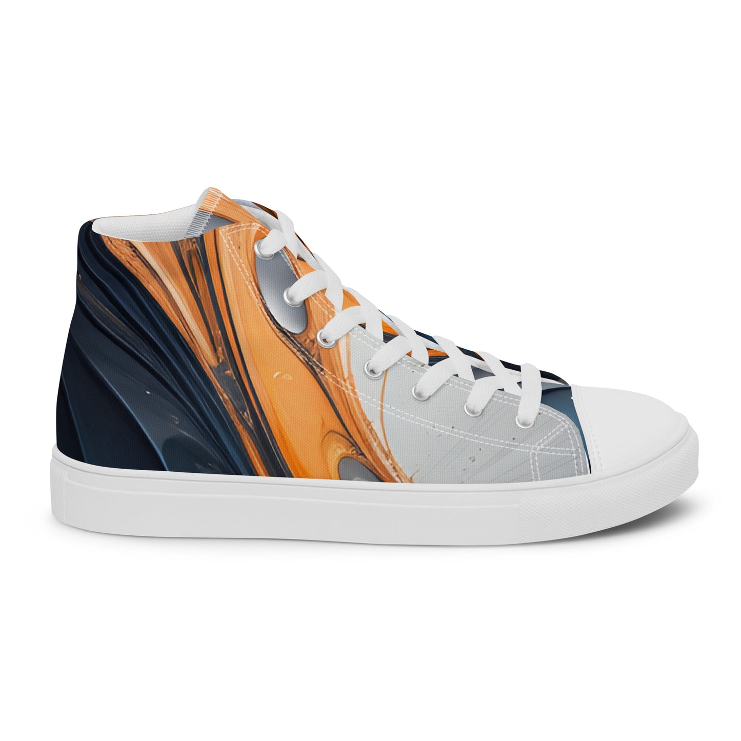 Men’s high top canvas shoes