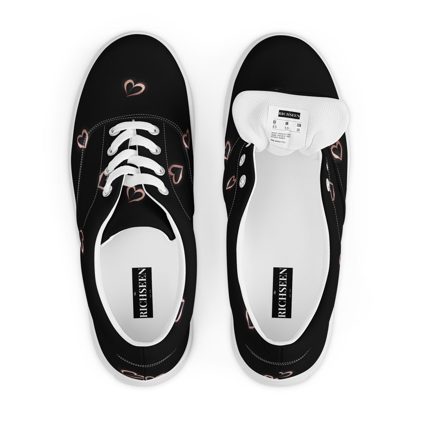 Men’s lace-up canvas shoes