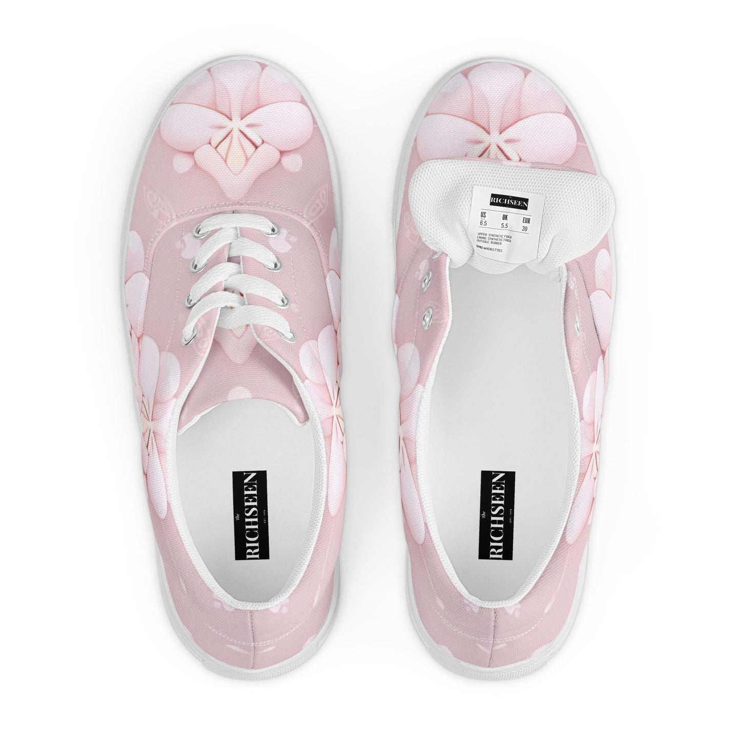 Men’s lace-up canvas shoes