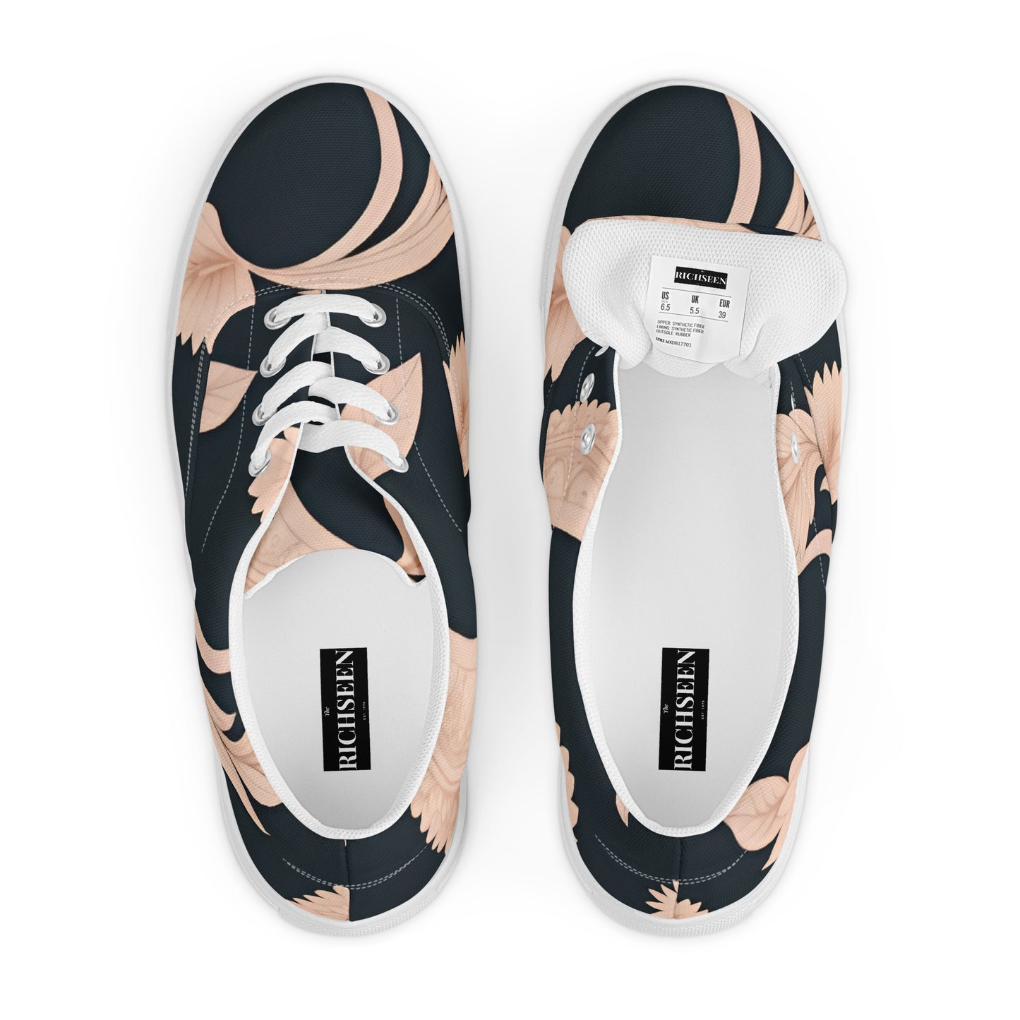 Men’s lace-up canvas shoes