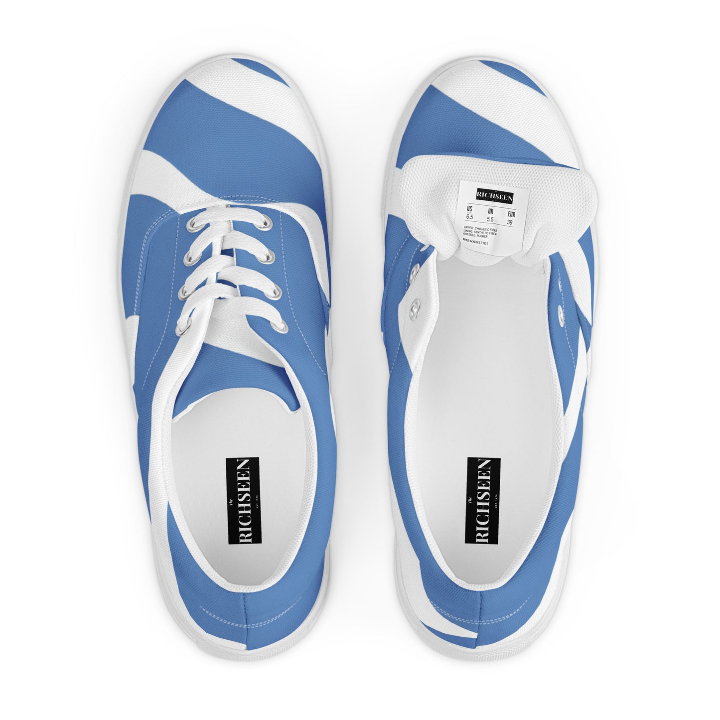 Men’s lace-up canvas shoes