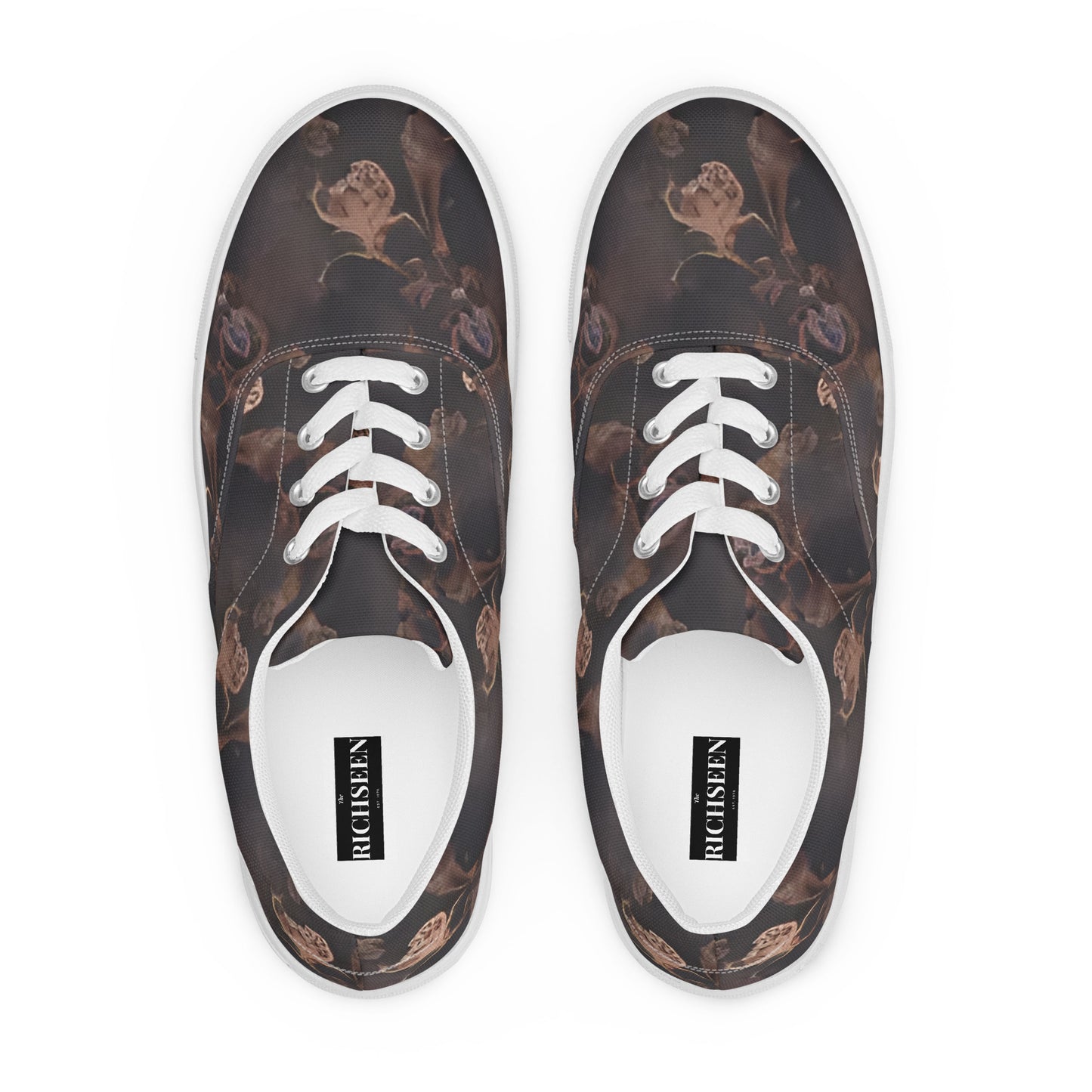 Men’s lace-up canvas shoes