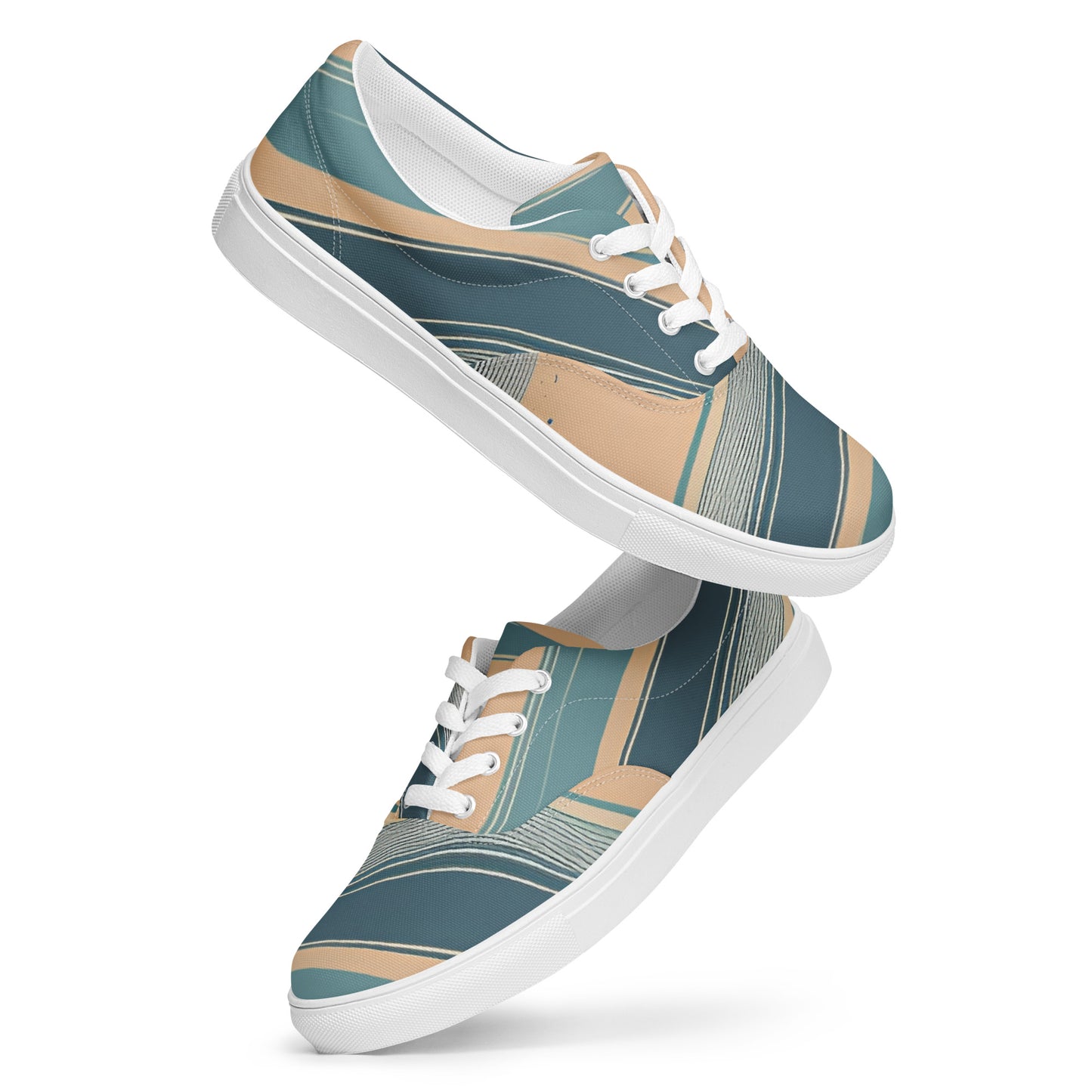 Men’s lace-up canvas shoes