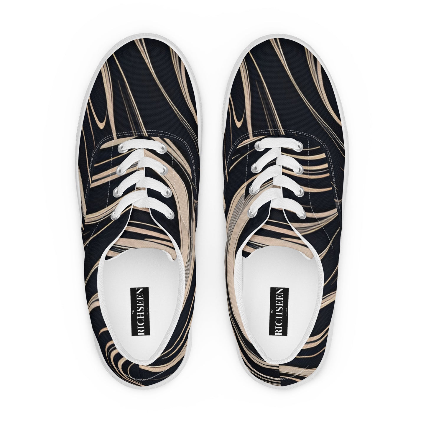 Men’s lace-up canvas shoes