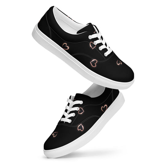 Men’s lace-up canvas shoes