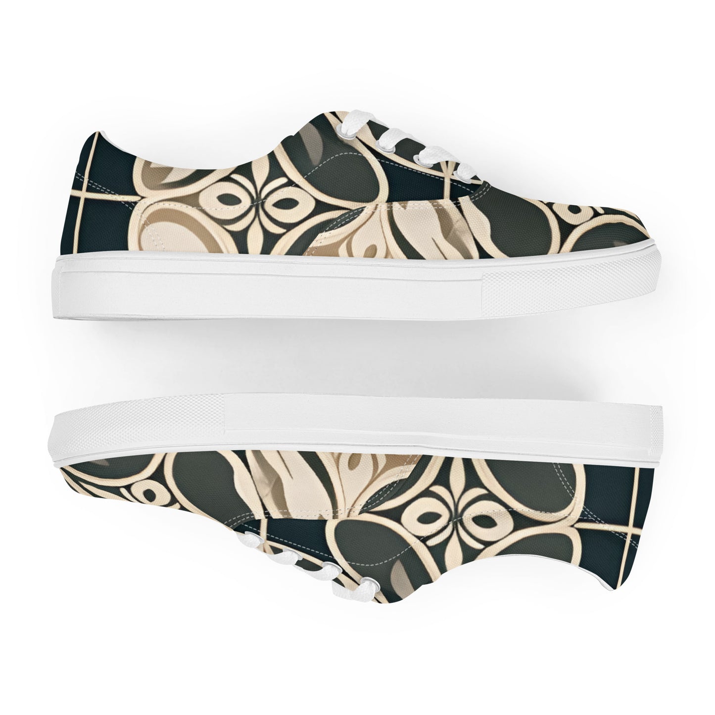 Men’s lace-up canvas shoes