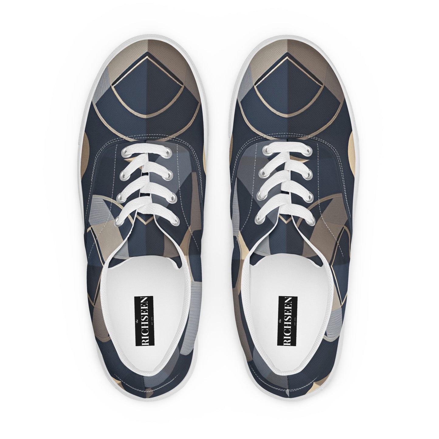 Men’s lace-up canvas shoes