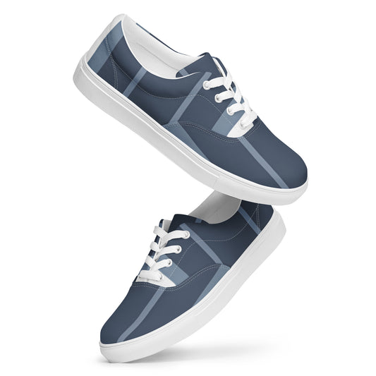 Men’s lace-up canvas shoes