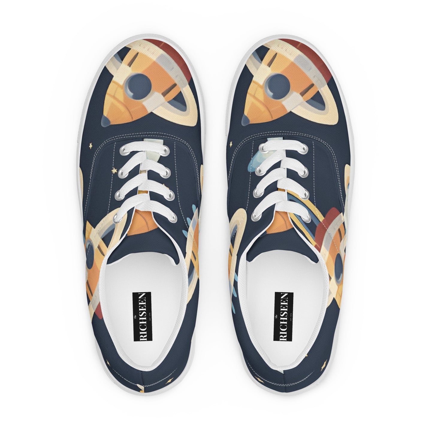 Men’s lace-up canvas shoes