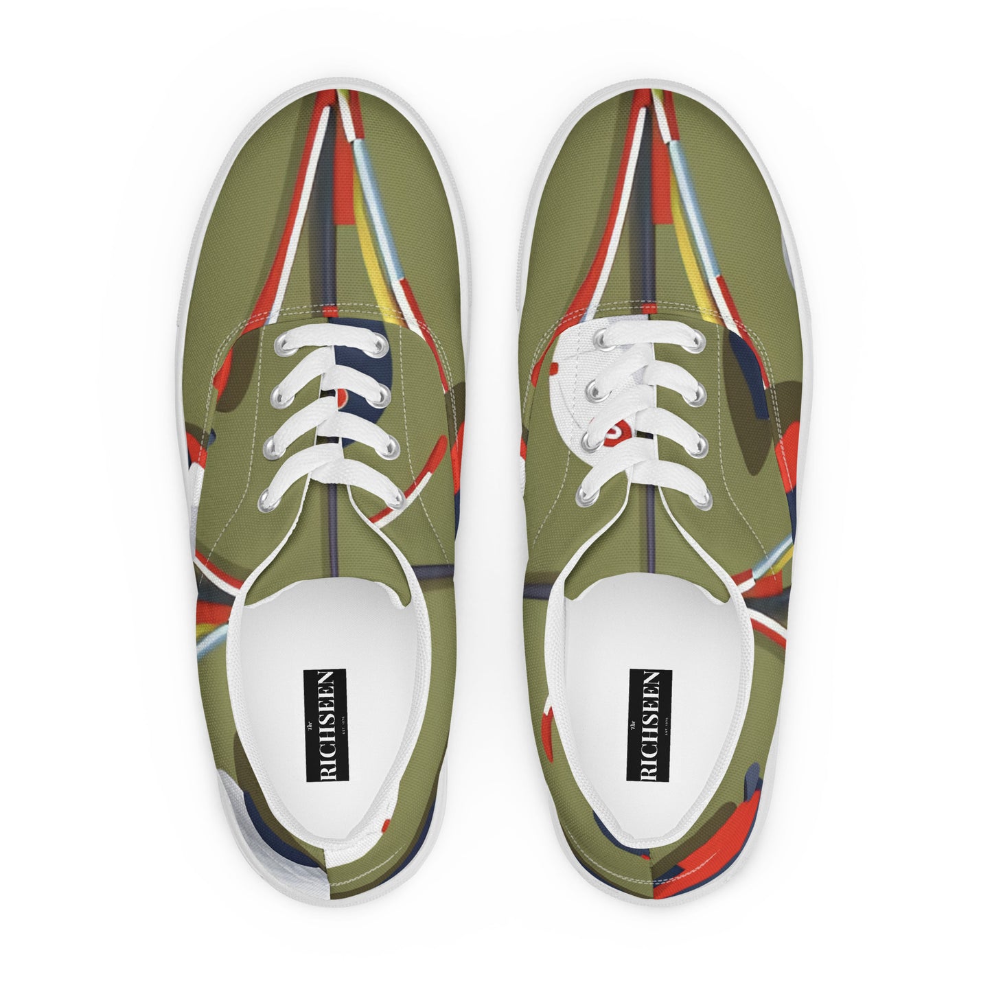 Men’s lace-up canvas shoes