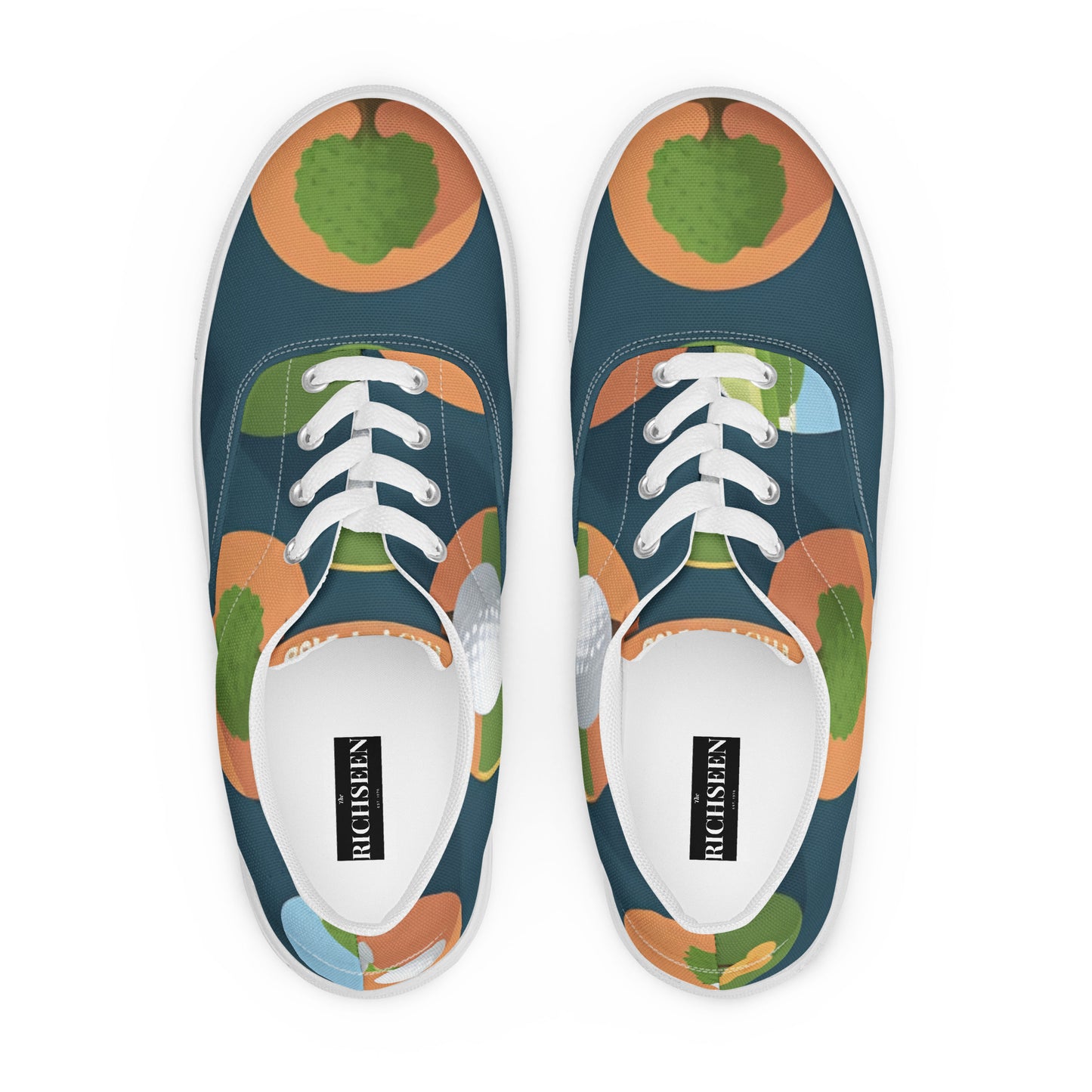 Men’s lace-up canvas shoes