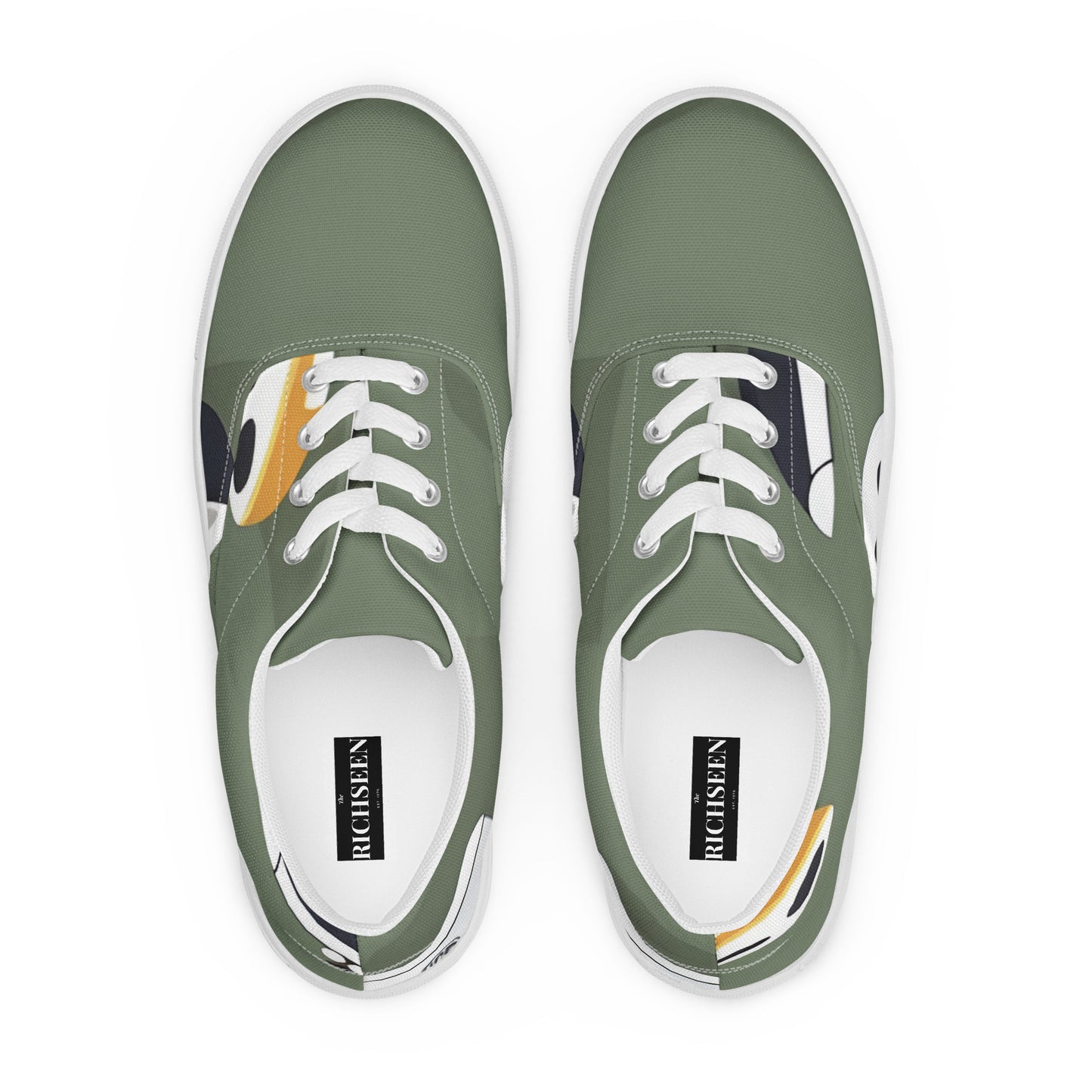 Men’s lace-up canvas shoes