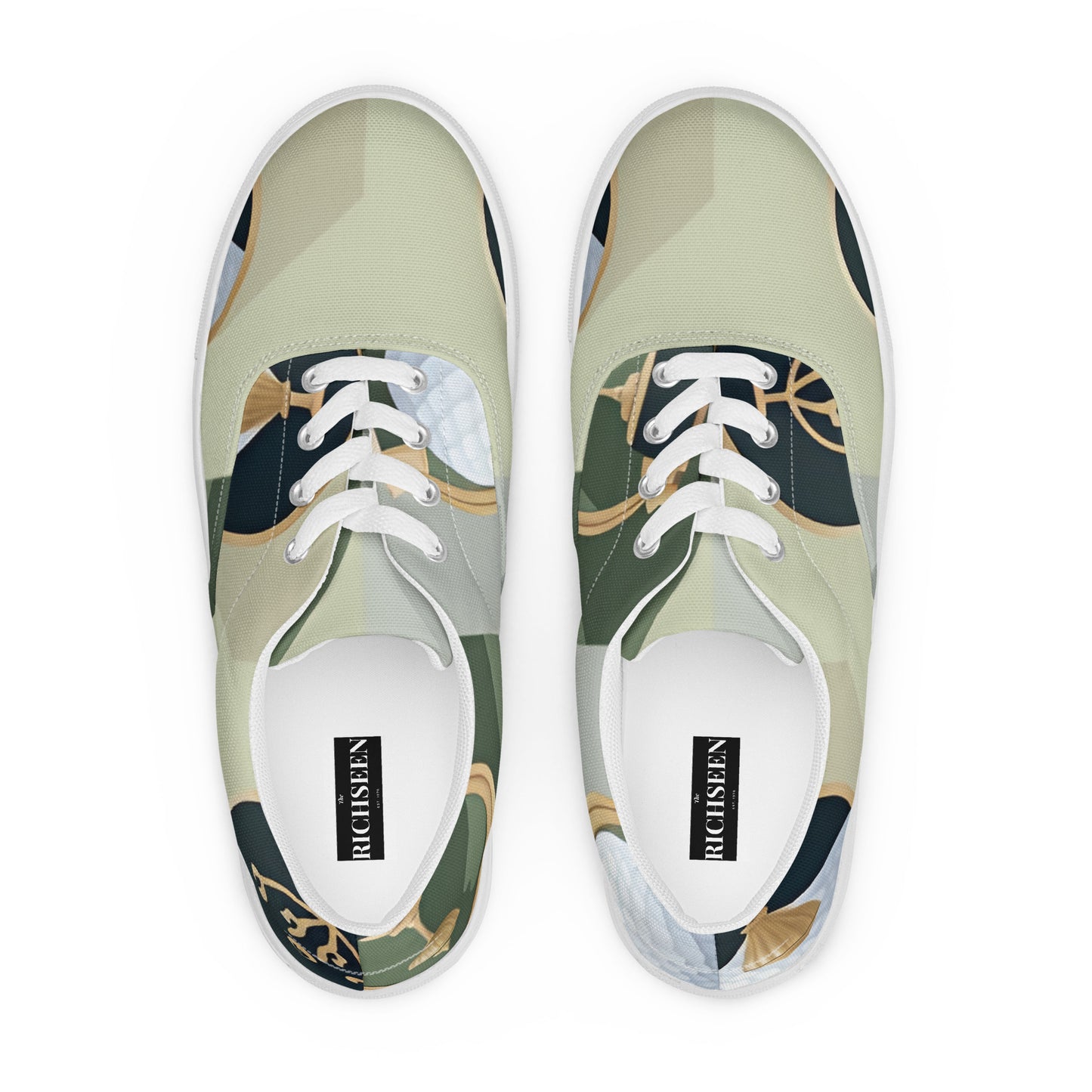 Men’s lace-up canvas shoes