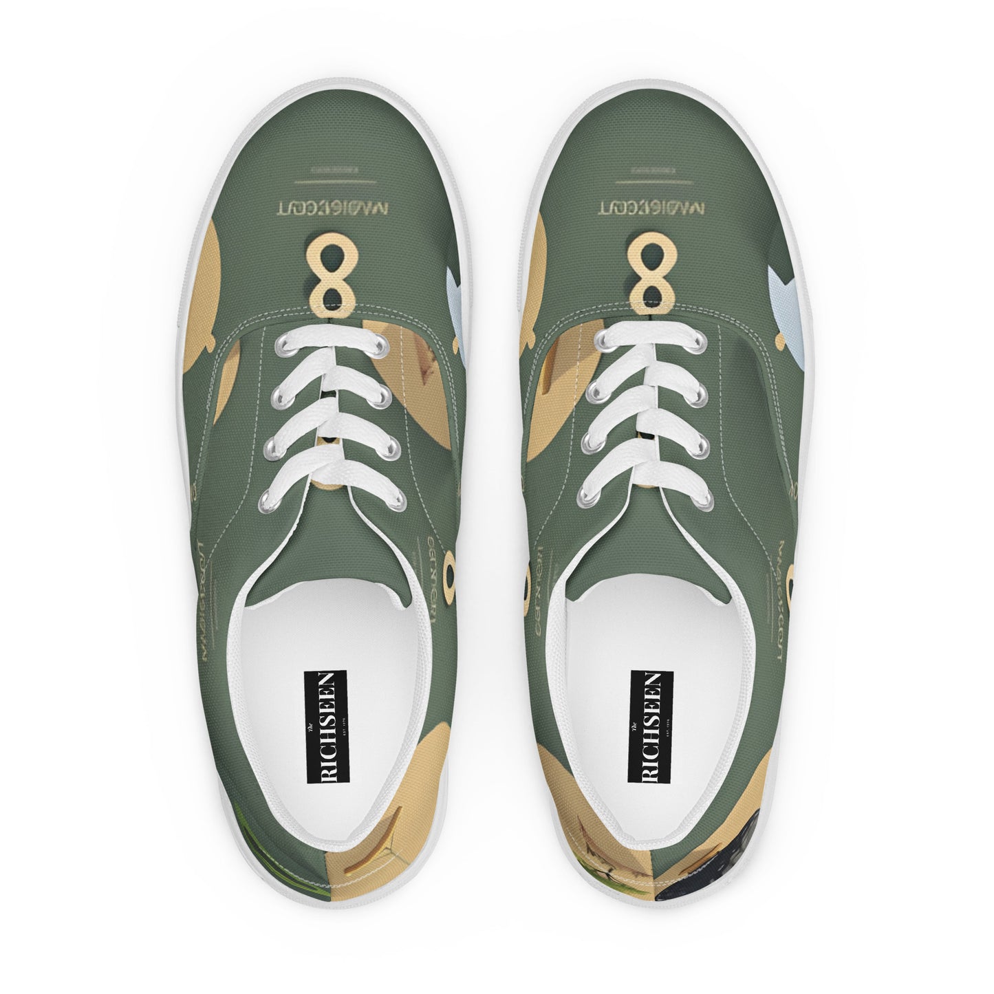 Men’s lace-up canvas shoes