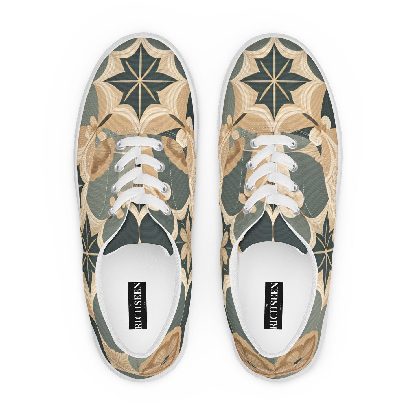 Men’s lace-up canvas shoes