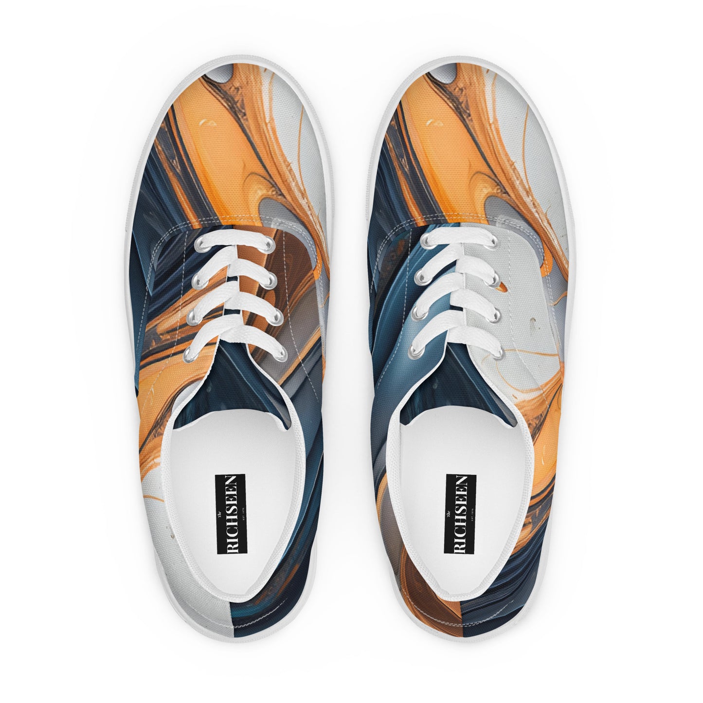 Men’s lace-up canvas shoes