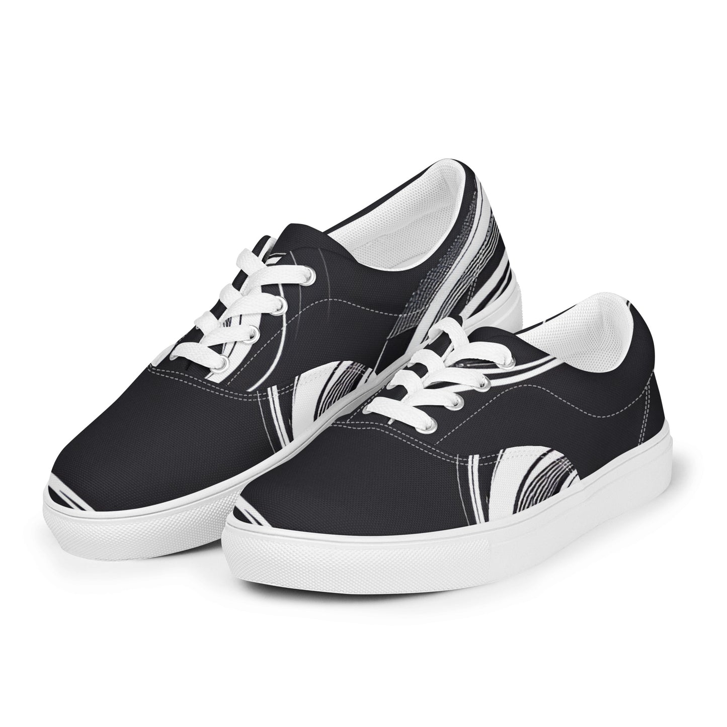 Men’s lace-up canvas shoes