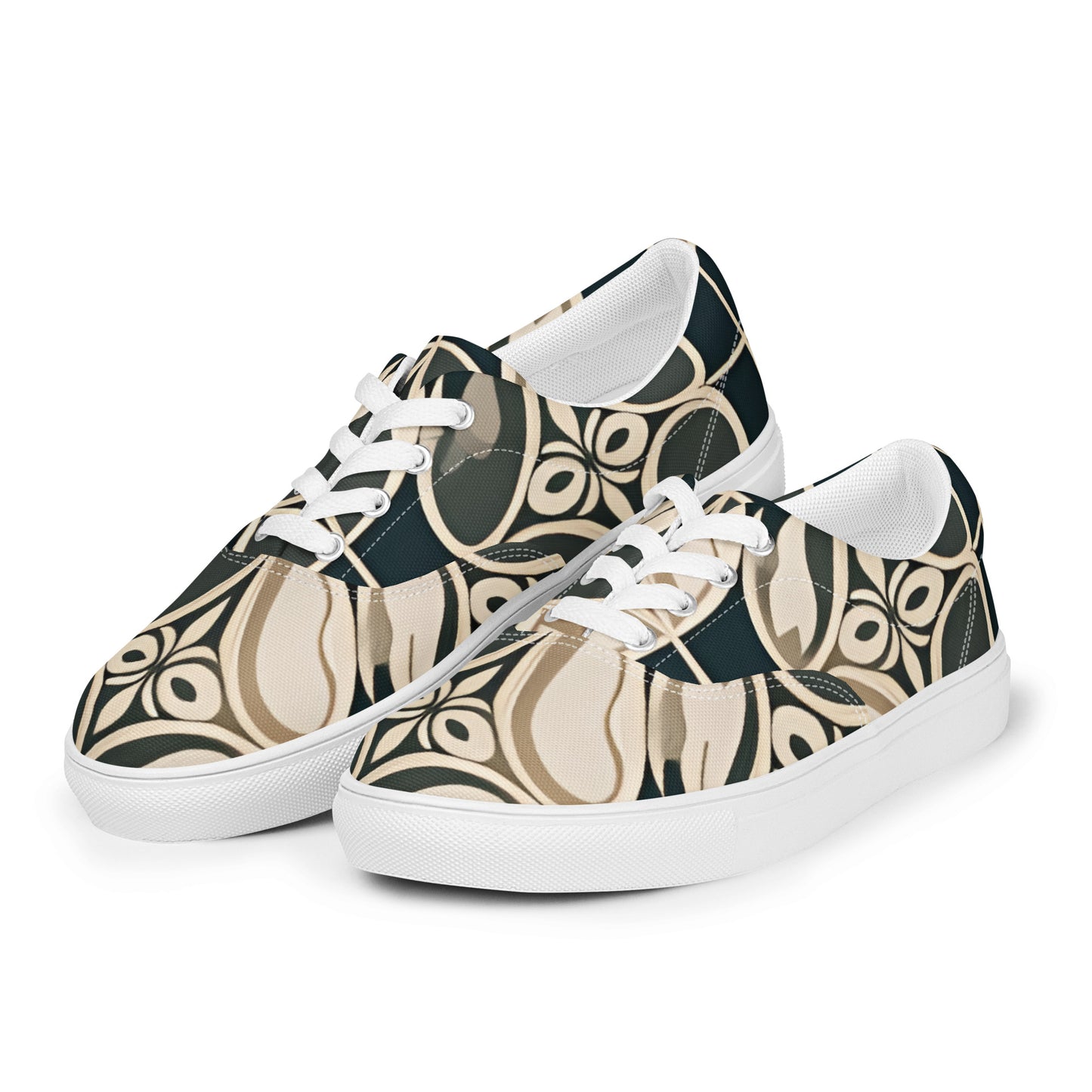 Men’s lace-up canvas shoes