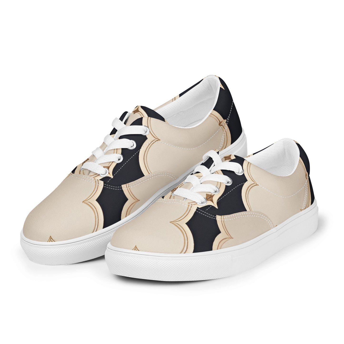 Men’s lace-up canvas shoes