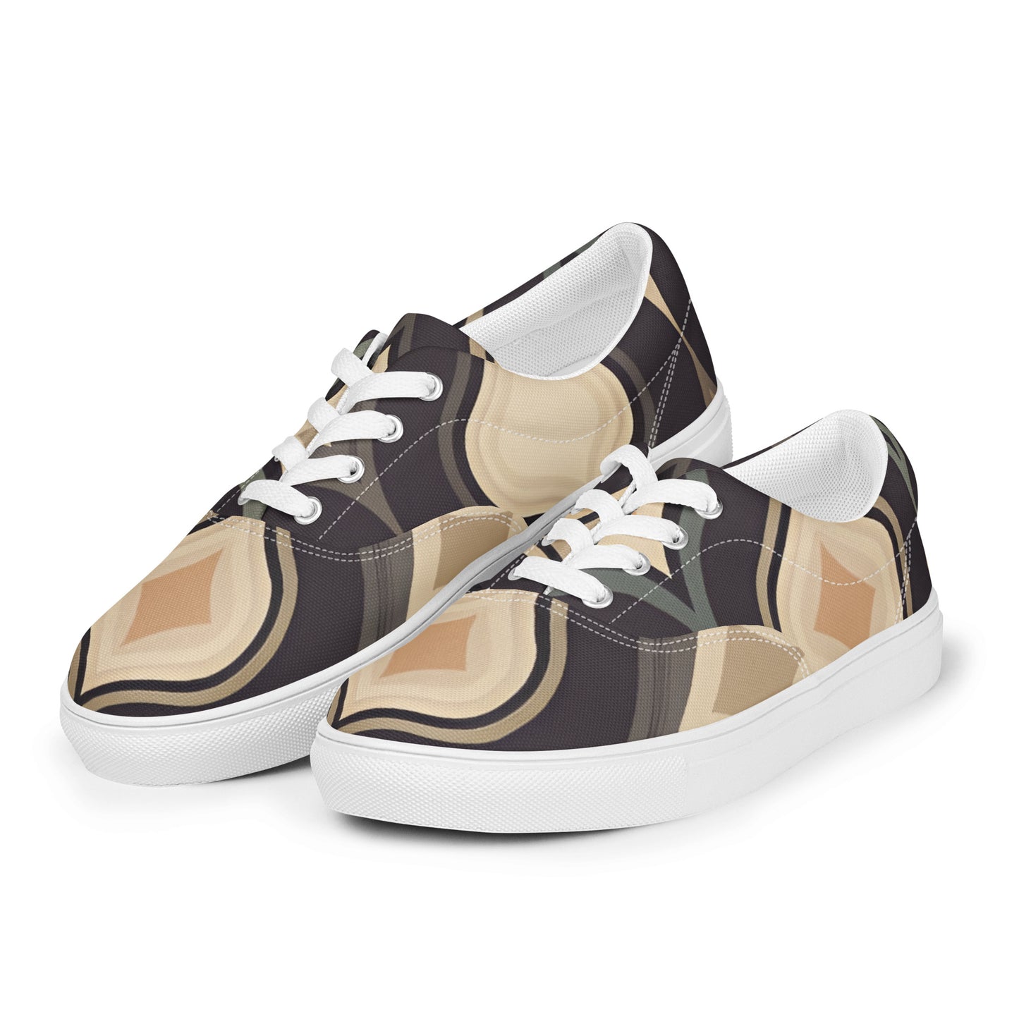 Men’s lace-up canvas shoes