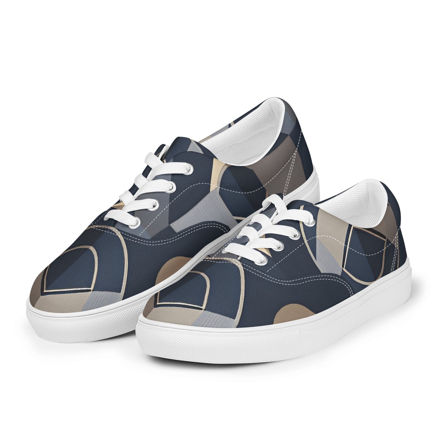 Men’s lace-up canvas shoes