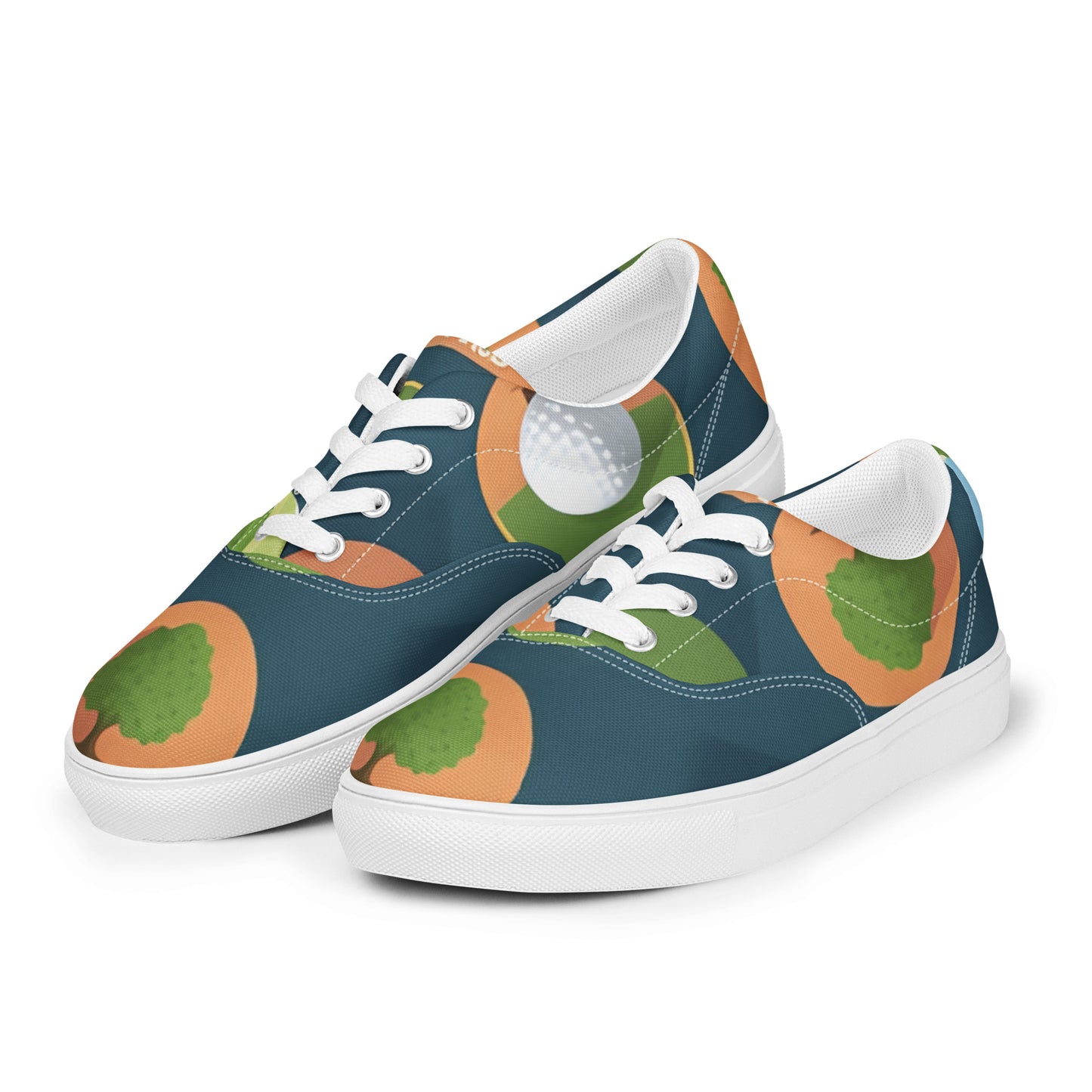 Men’s lace-up canvas shoes