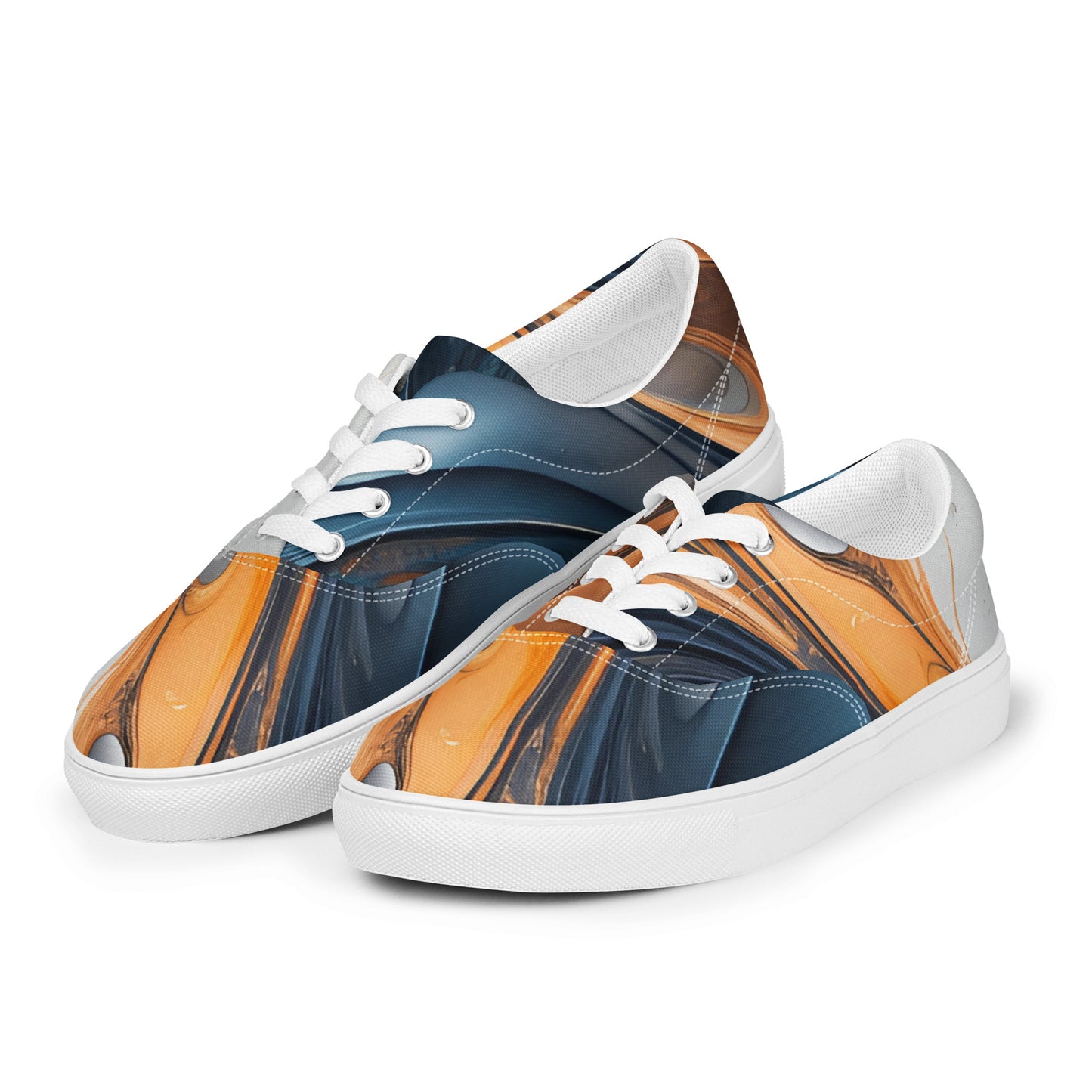 Men’s lace-up canvas shoes